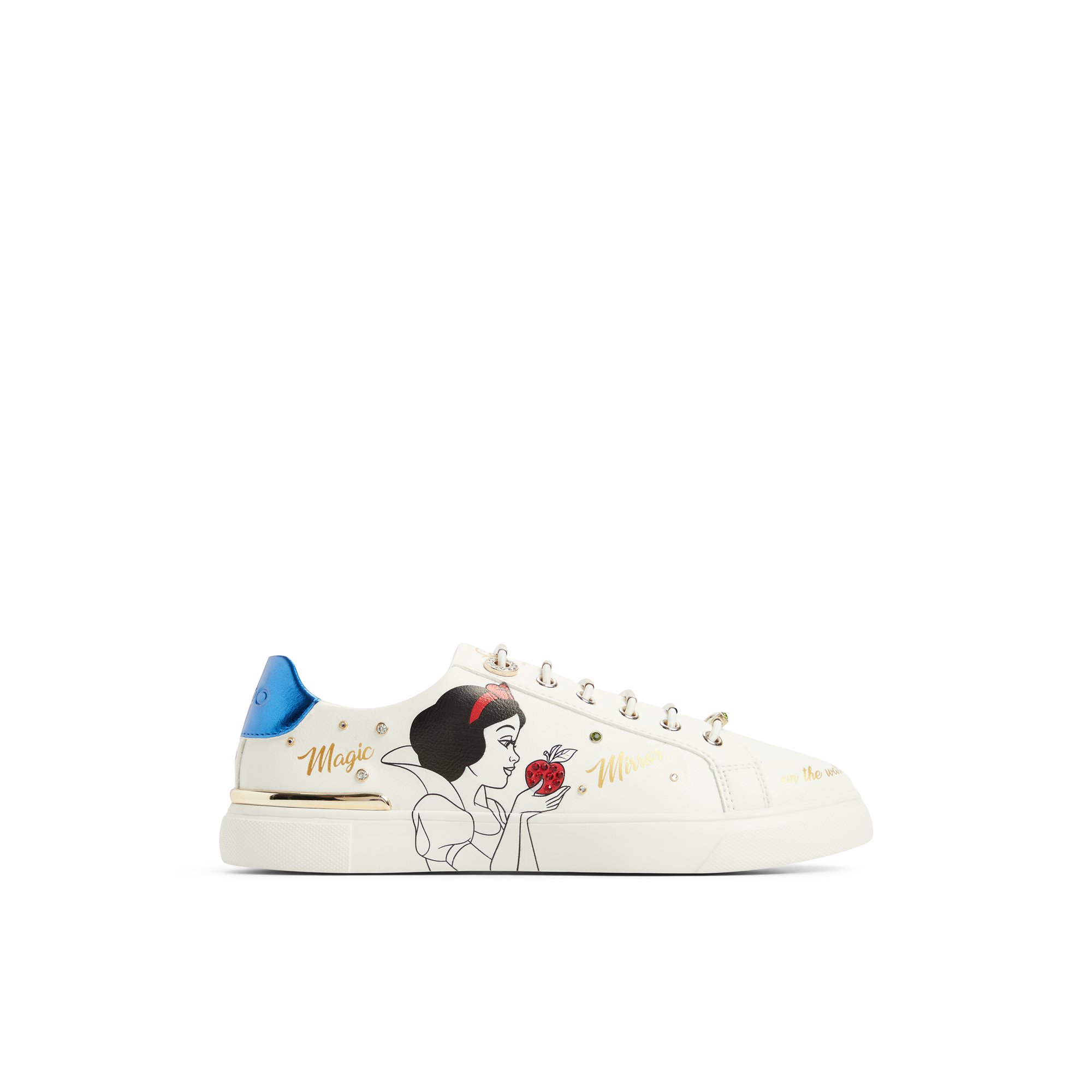 ALDO Snowwhitekicks - Women's Low Top Sneaker Sneakers - White, Size 6.5