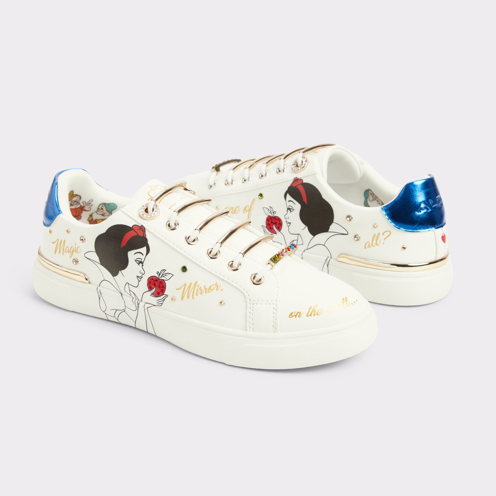 【Disney x ALDO】スノーホワイト・スニーカー whitekicks Snowwhitekicks Other White Women's Low top sneakers | ALDO US