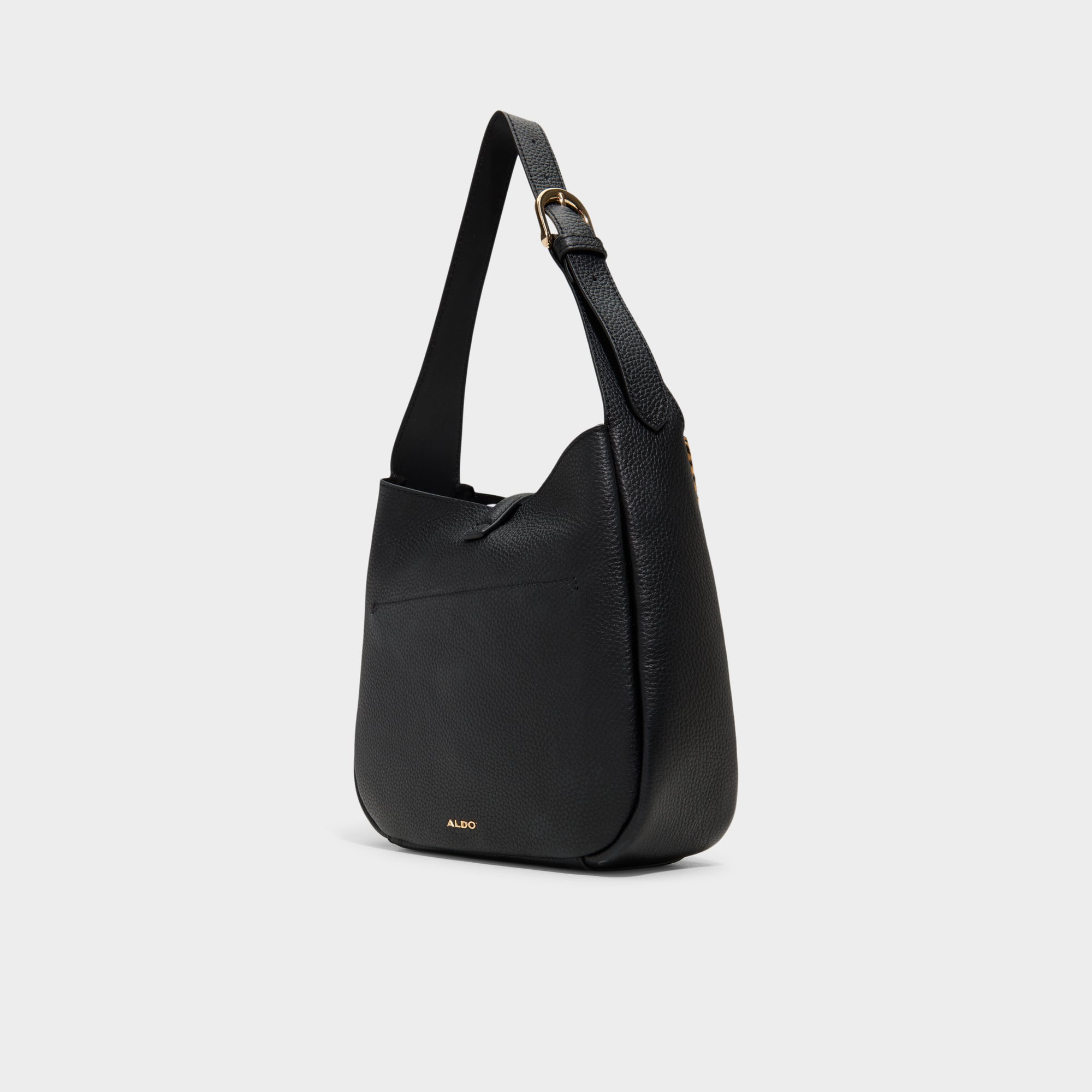 レザー【ALDO】ショルダーバッグ〈Soffiettaluxe〉アニマル柄 Soffiettaluxe Light Brown Leather Mixed Material Women's