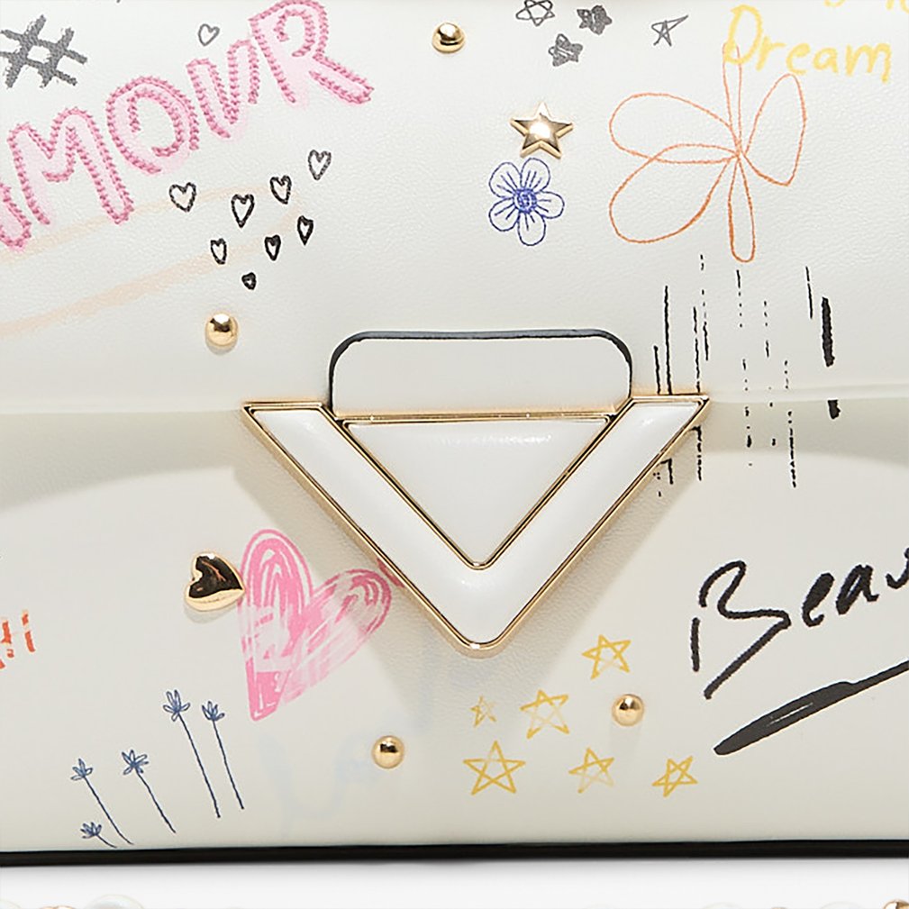 softpuffdoodle cartera de mujer-multicolor_multi