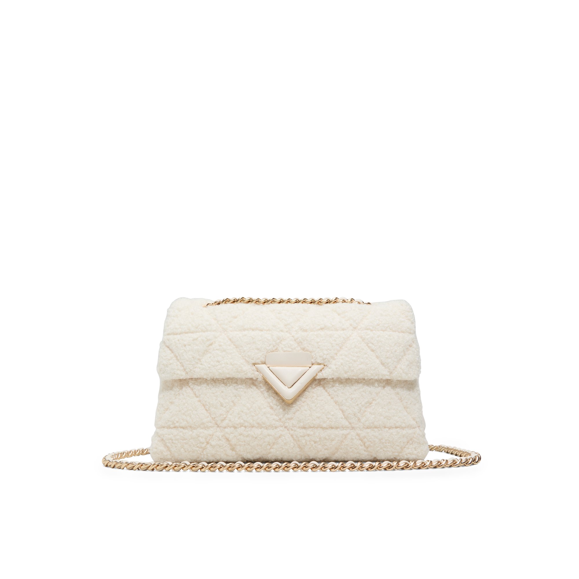ALDO Softshearlingx - Women's Crossbody Handbag - Beige