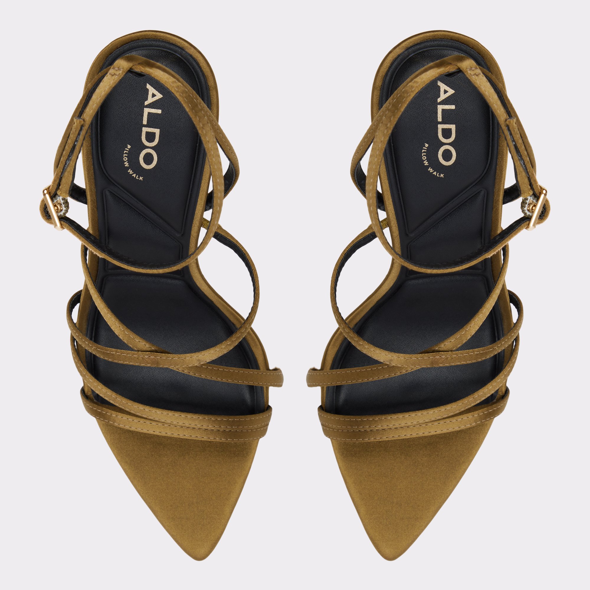 Solania Other Green Women's Strappy Heels | ALDO Canada