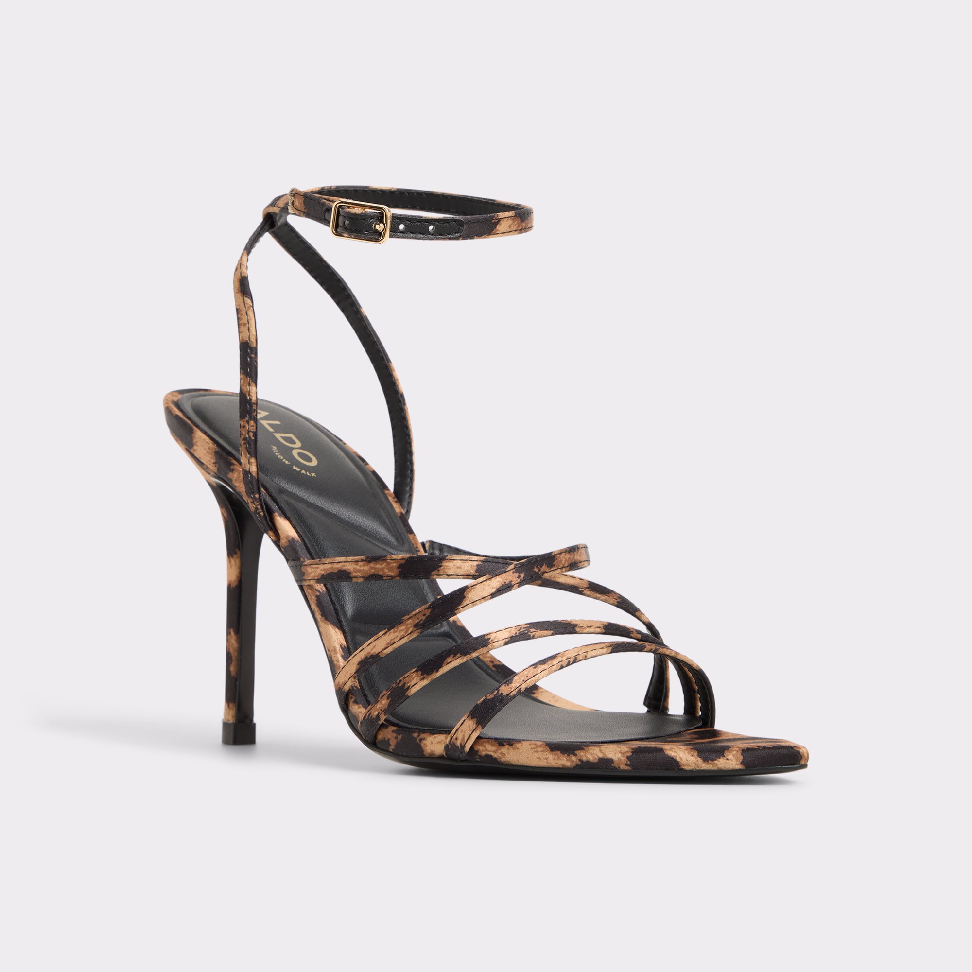 Solania Brown Multi Women's Strappy sandals | ALDO US