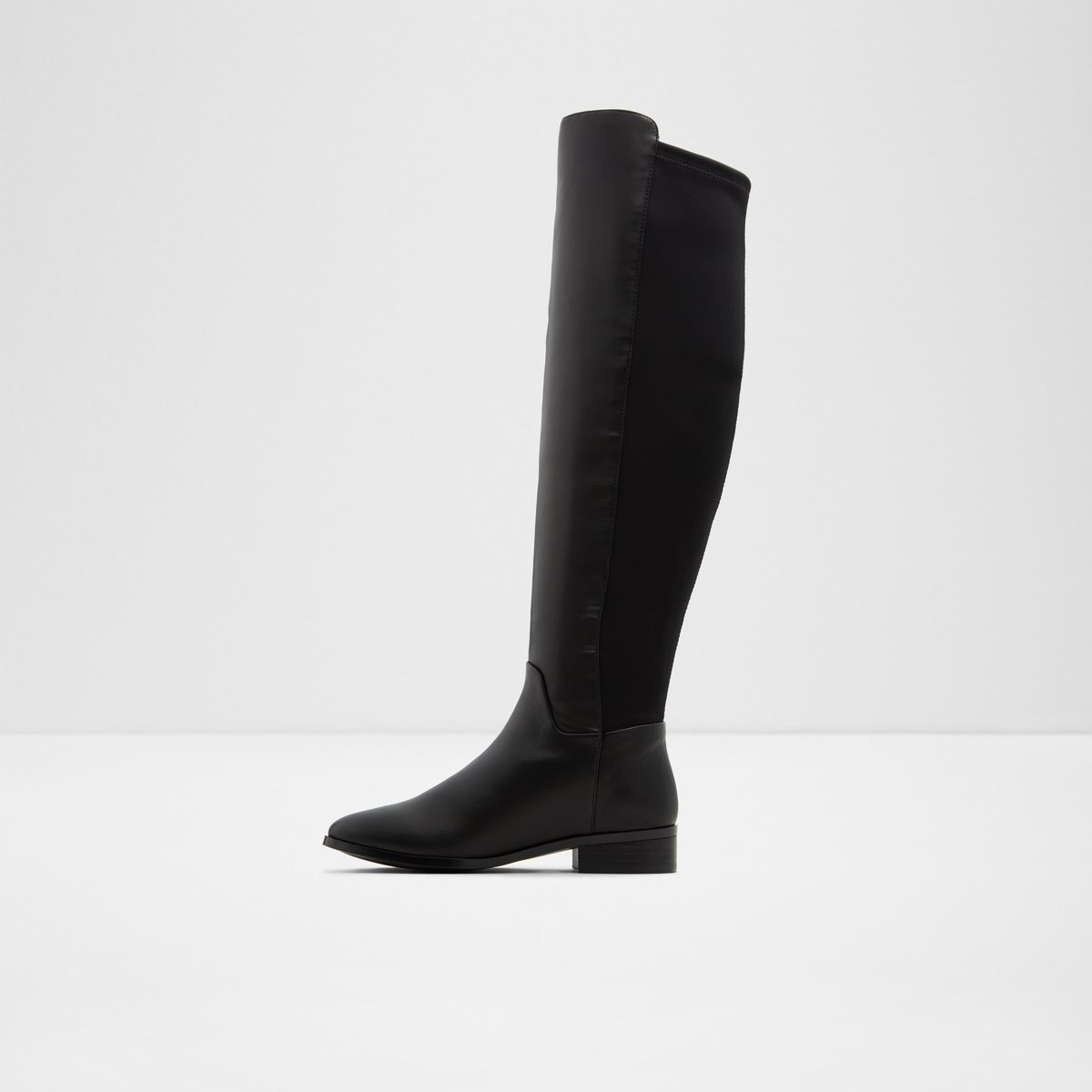 black aldo boots