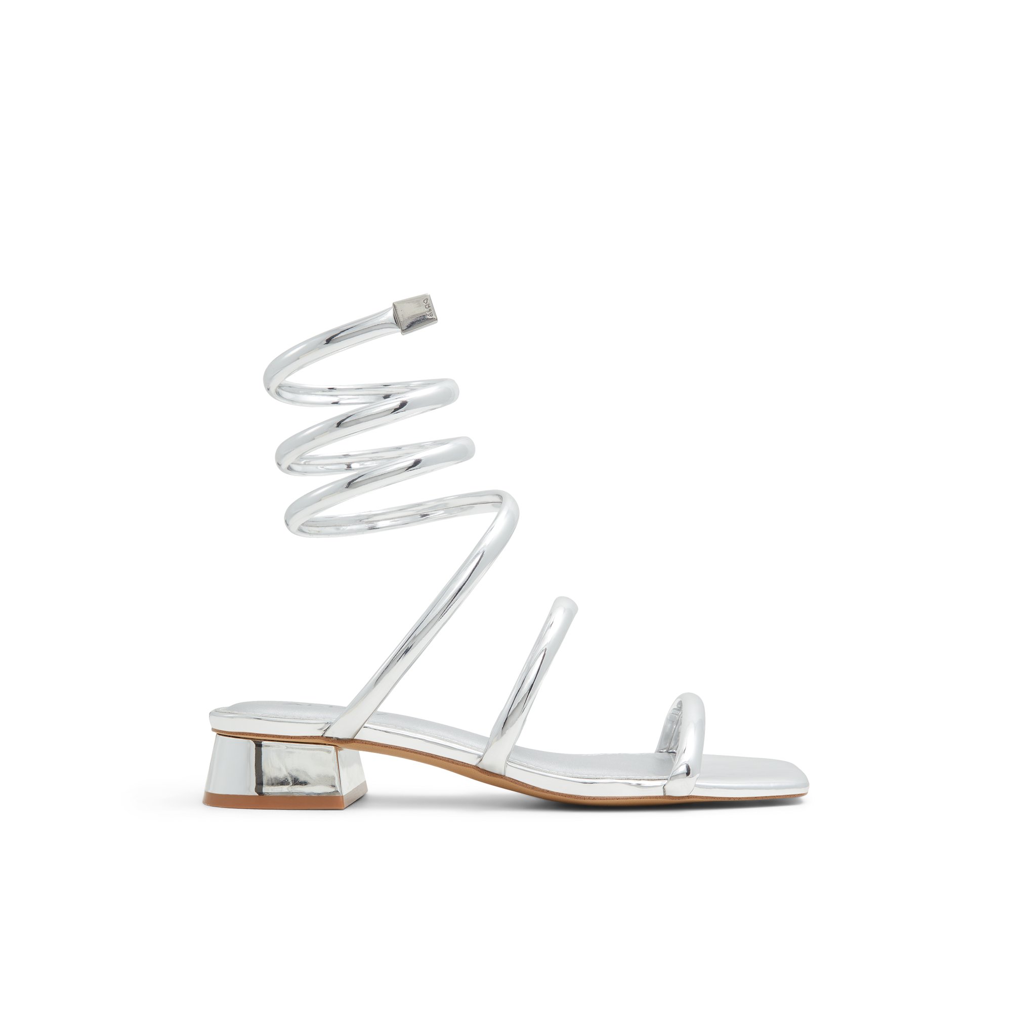 ALDO Spinna - Women's Strappy Sandal Sandals - Silver