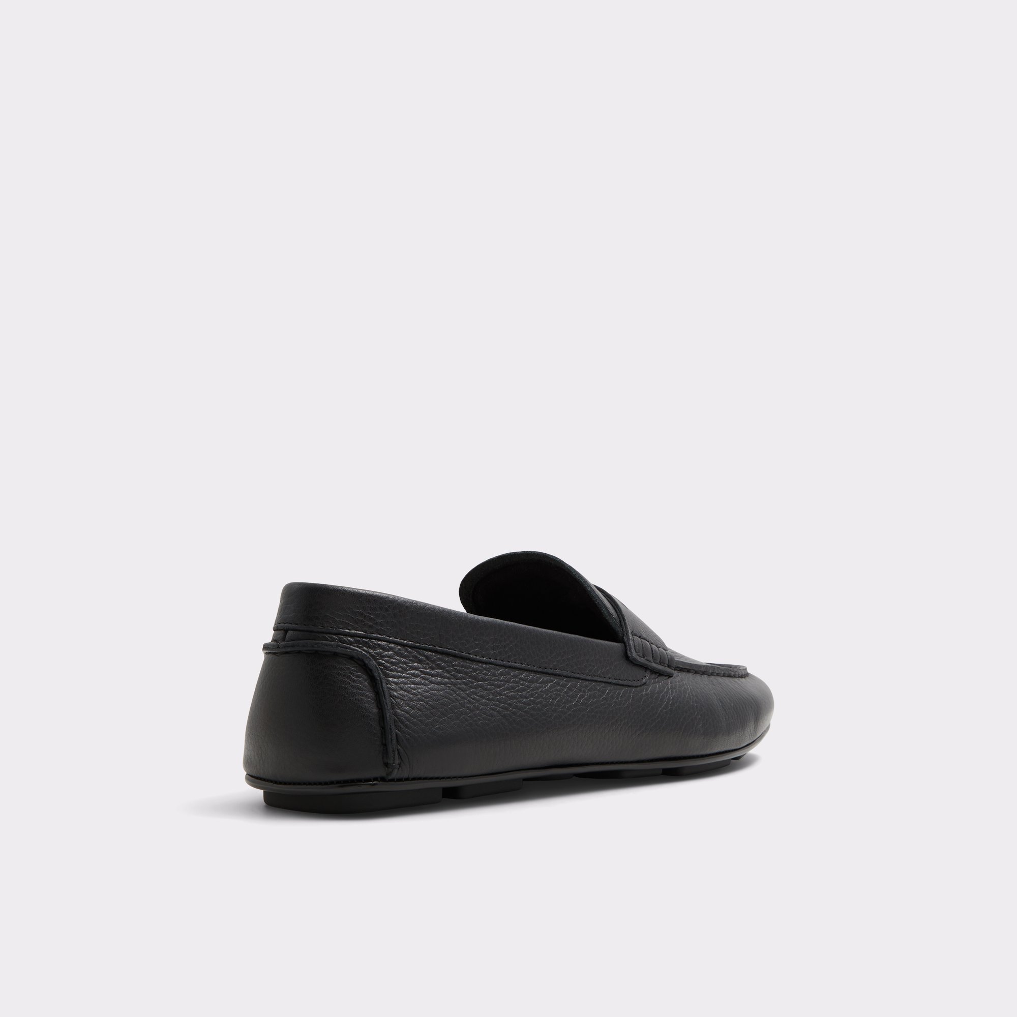 Squire Black Leather Pebble Men's Loafers & Slip-Ons | ALDO Canada