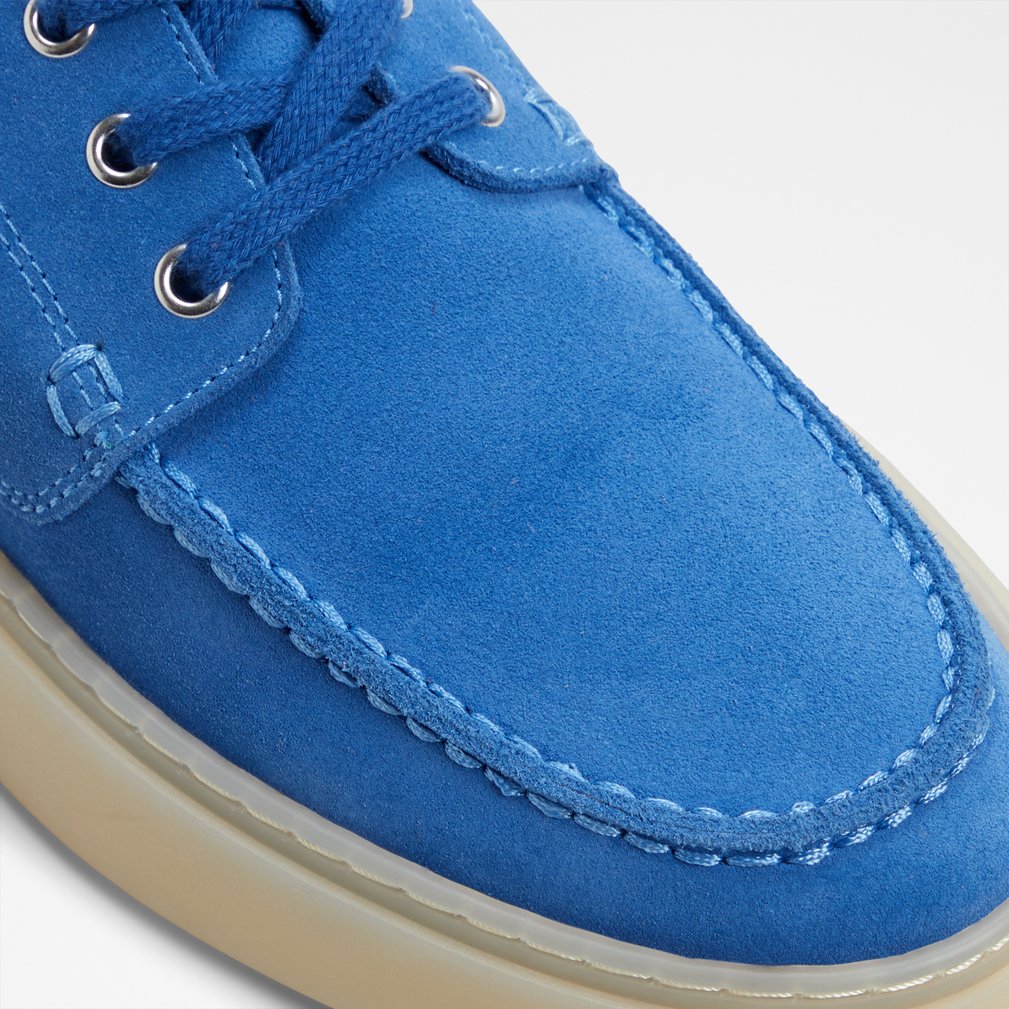 【ALDO】 本革スエード・ボートシューズ・Stazo Stazo Medium Blue Men's Casual Shoes | ALDO US
