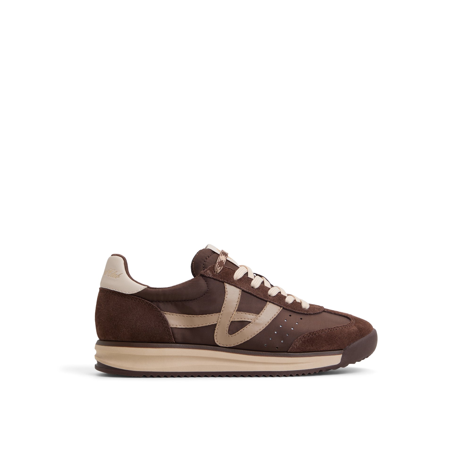 ALDO Stepcount - Women's Low Top Sneaker Sneakers - Brown, Size 8