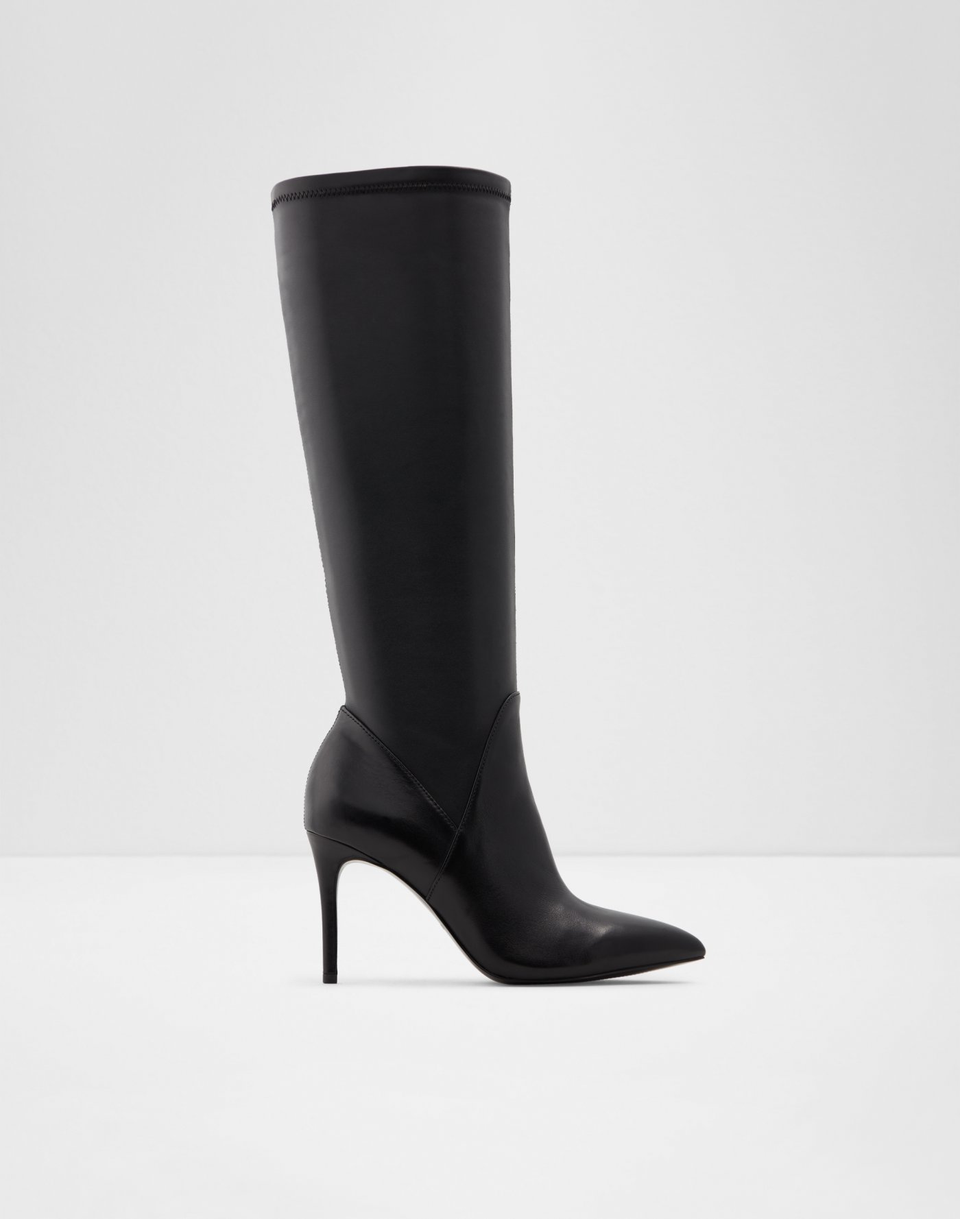 aldo black knee high boots