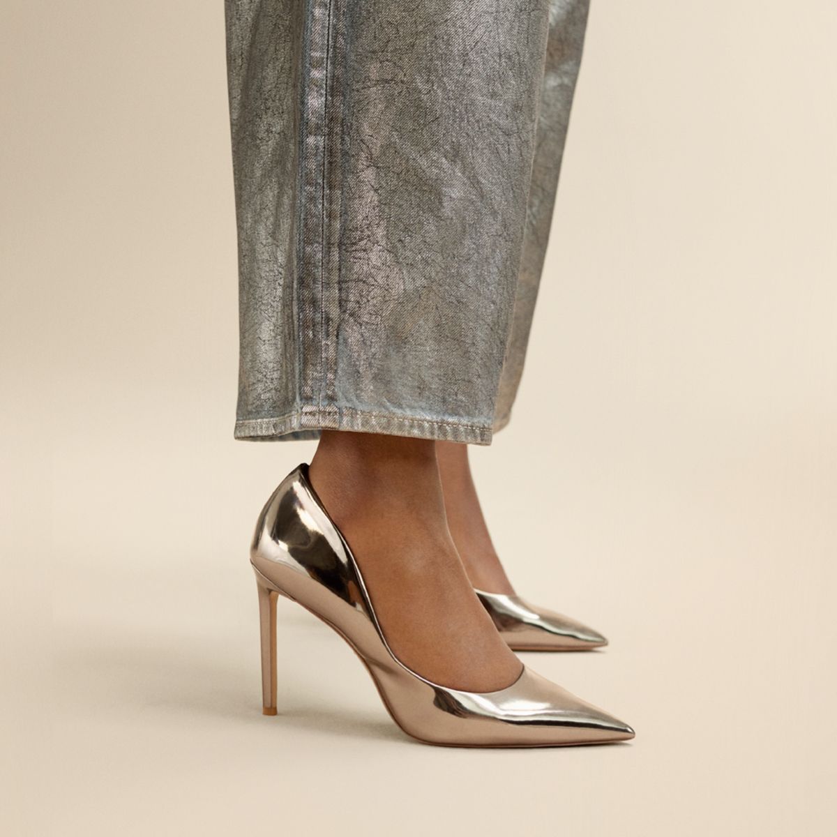 Stessy2.0 Pewter Women's Pumps | ALDO Canada