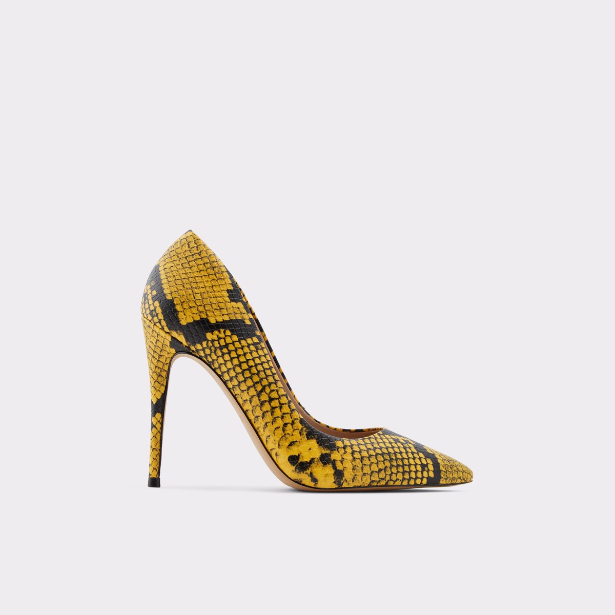 yellow snakeskin boots