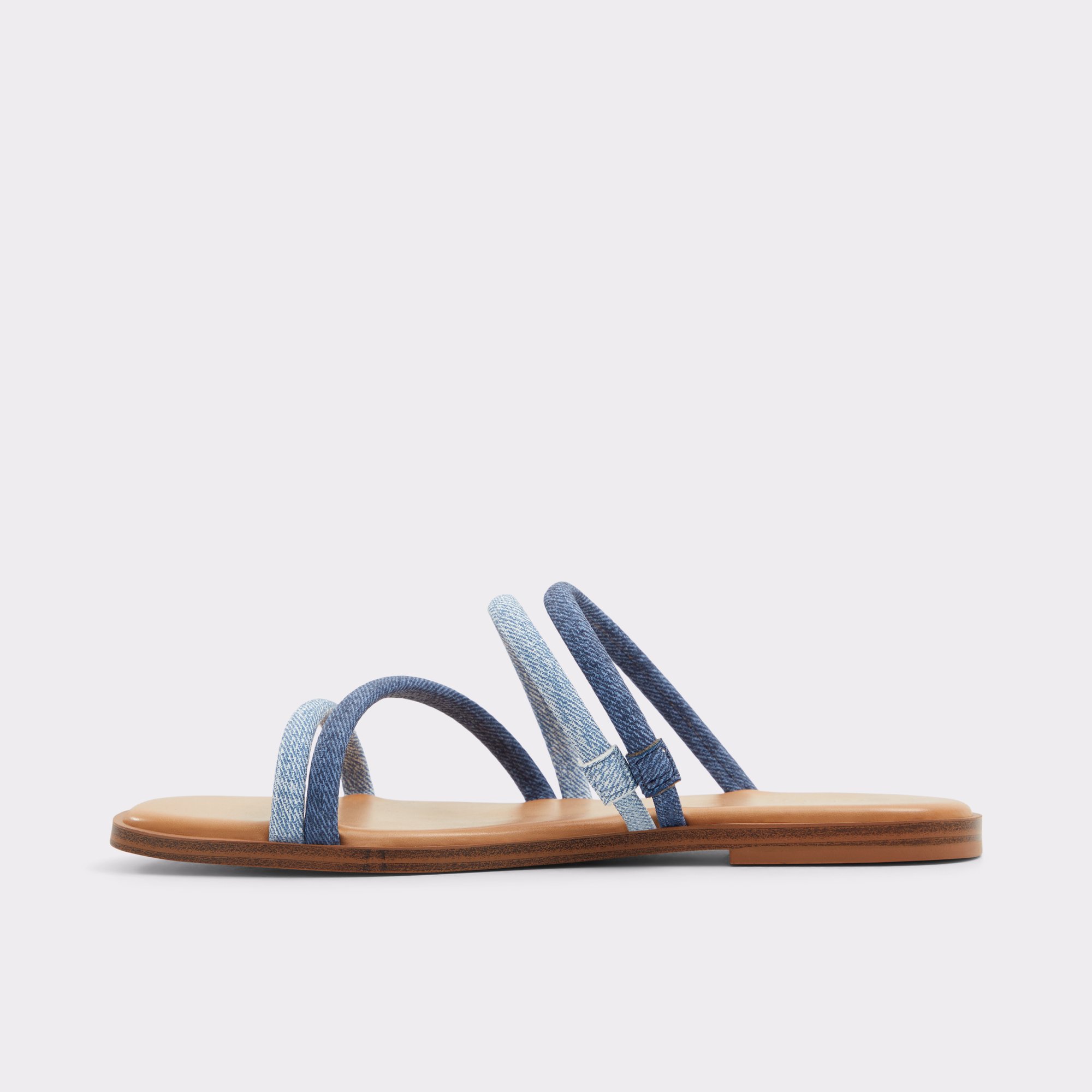 Stila Blue Women's Flat Sandals | ALDO Canada