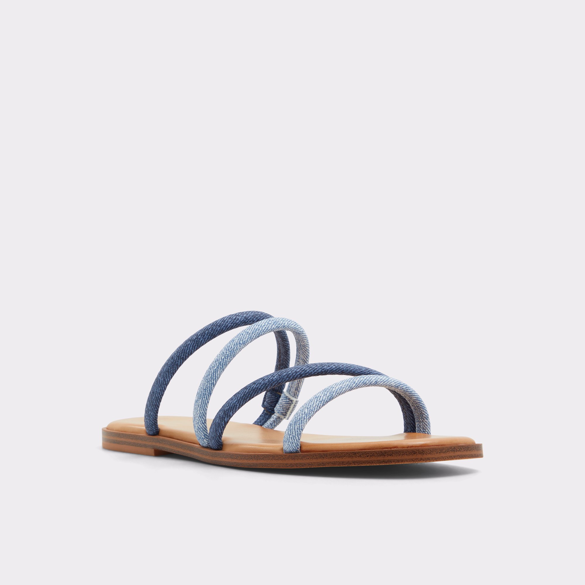 Stila Blue Women's Flat Sandals | ALDO Canada