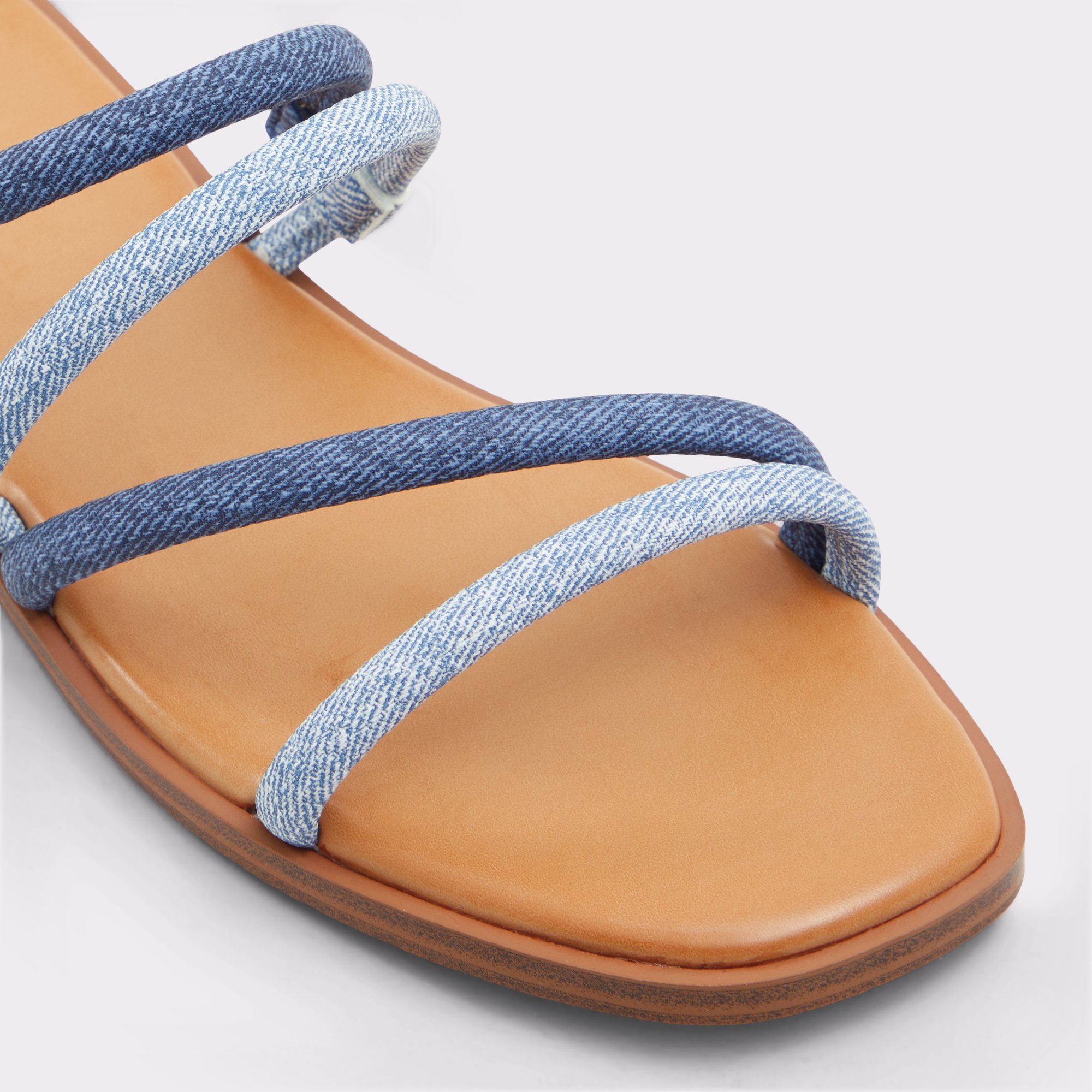 Stila Blue Women's Flat Sandals | ALDO Canada