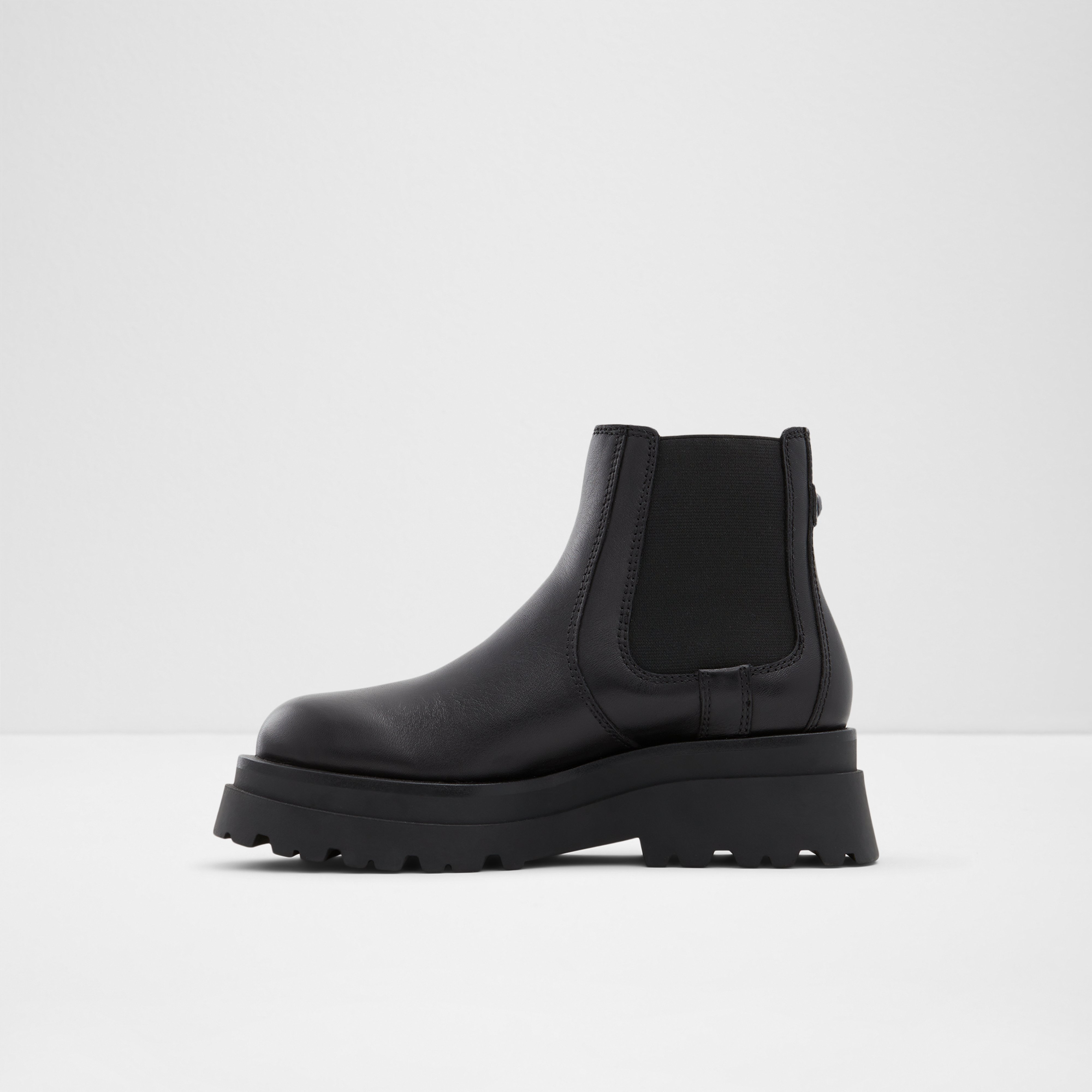 Stompd Black Leather Smooth Women's Casual Boots | ALDO US