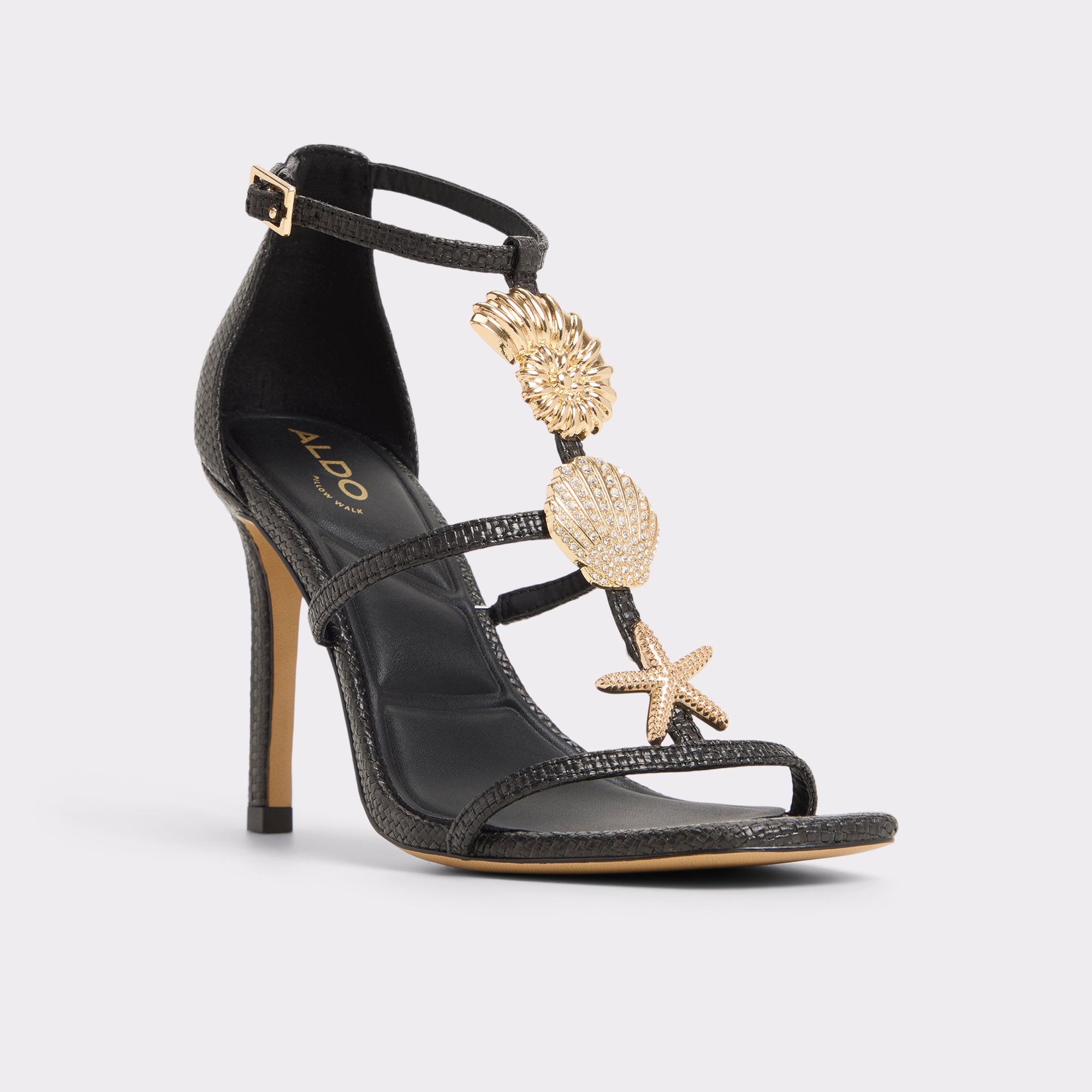 Summerdate Black Women's Strappy Heels | ALDO Canada