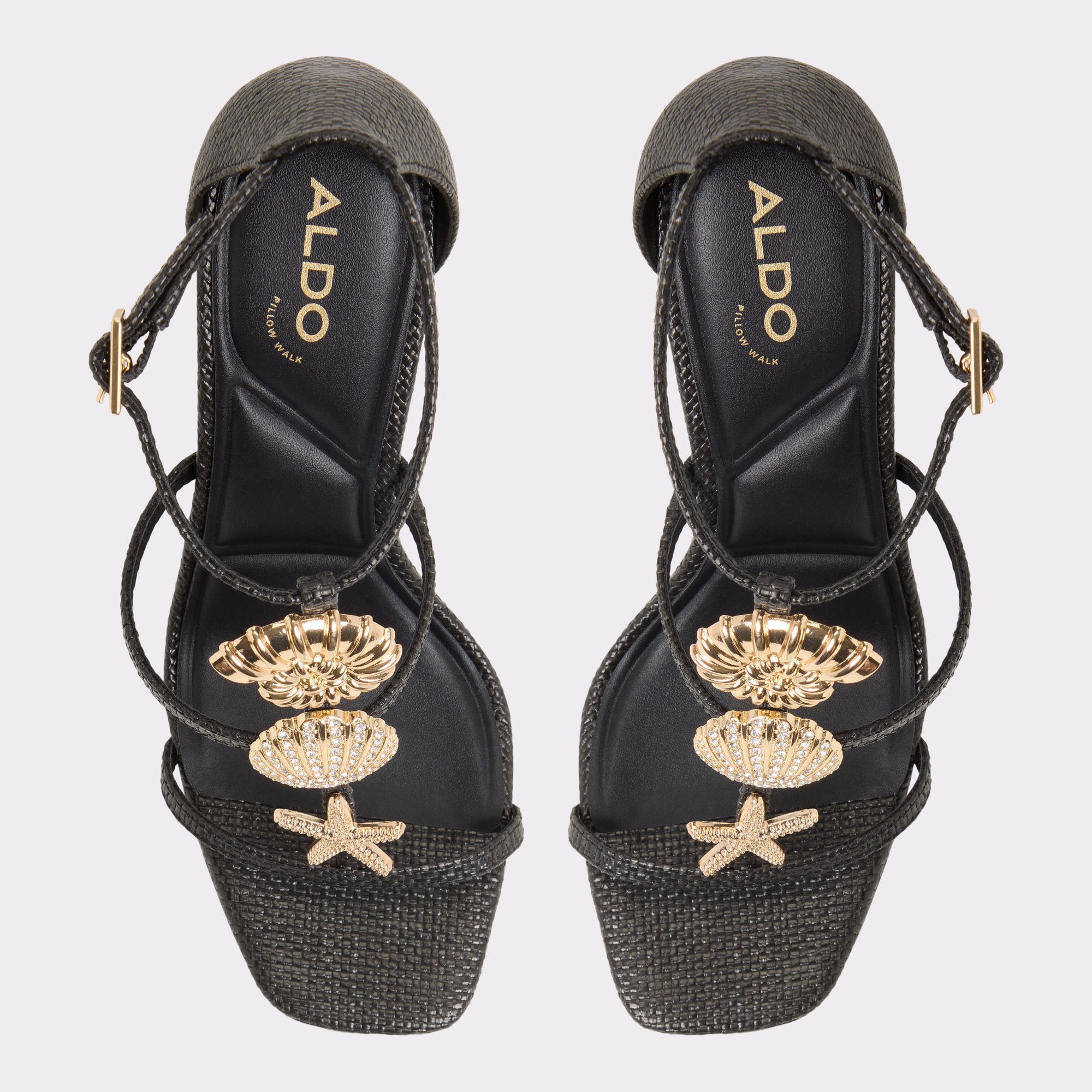 Summerdate Noir Femmes Talons à lanières | ALDO Canada