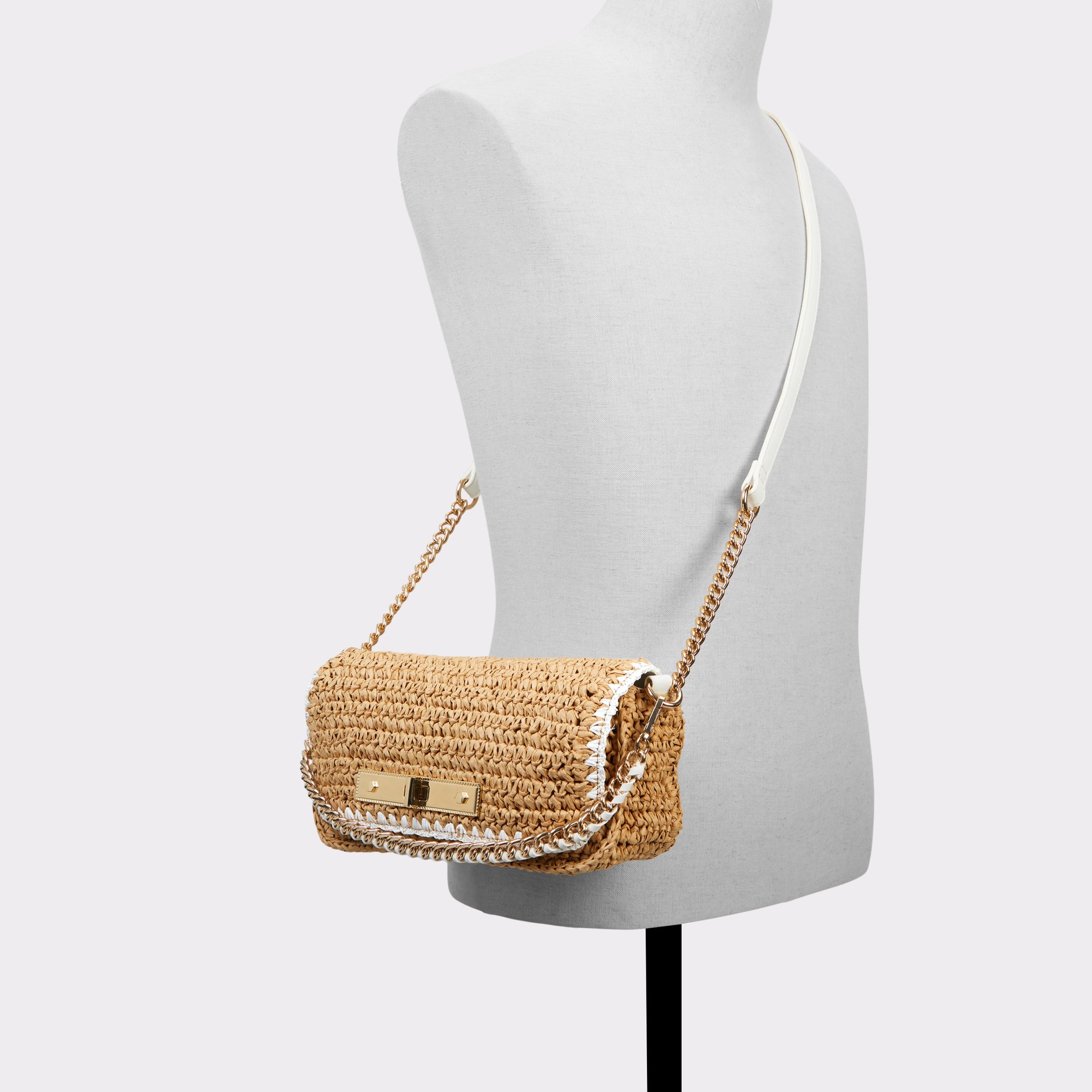ALDO☆ナチュラル 編み込み 夏 ショルダーバッグ Sunbloomx Sunbloomx Open Natural Women's Crossbody Bags | ALDO US