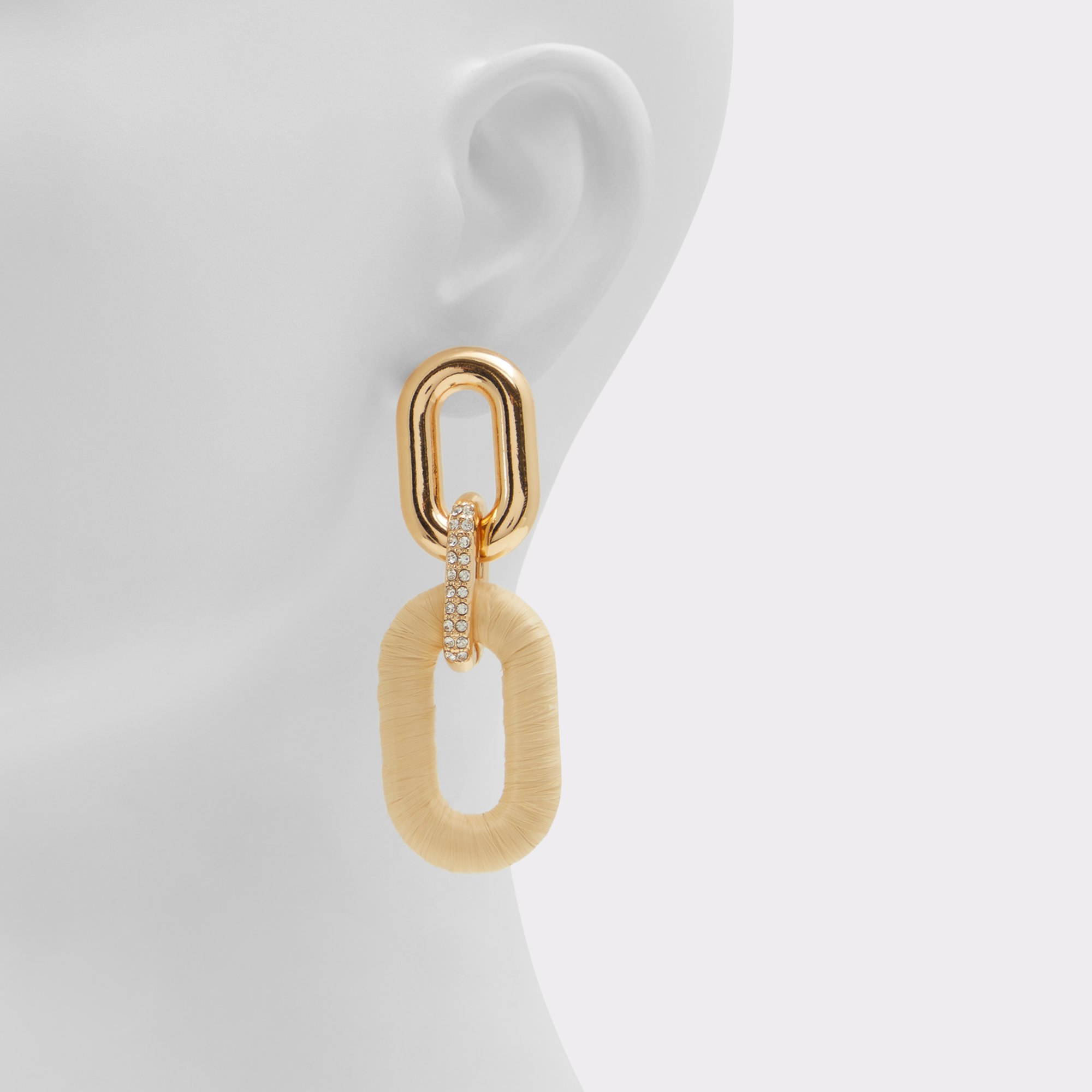 Sundowwn Gold/Clear Multi Women's Earrings | ALDO Canada