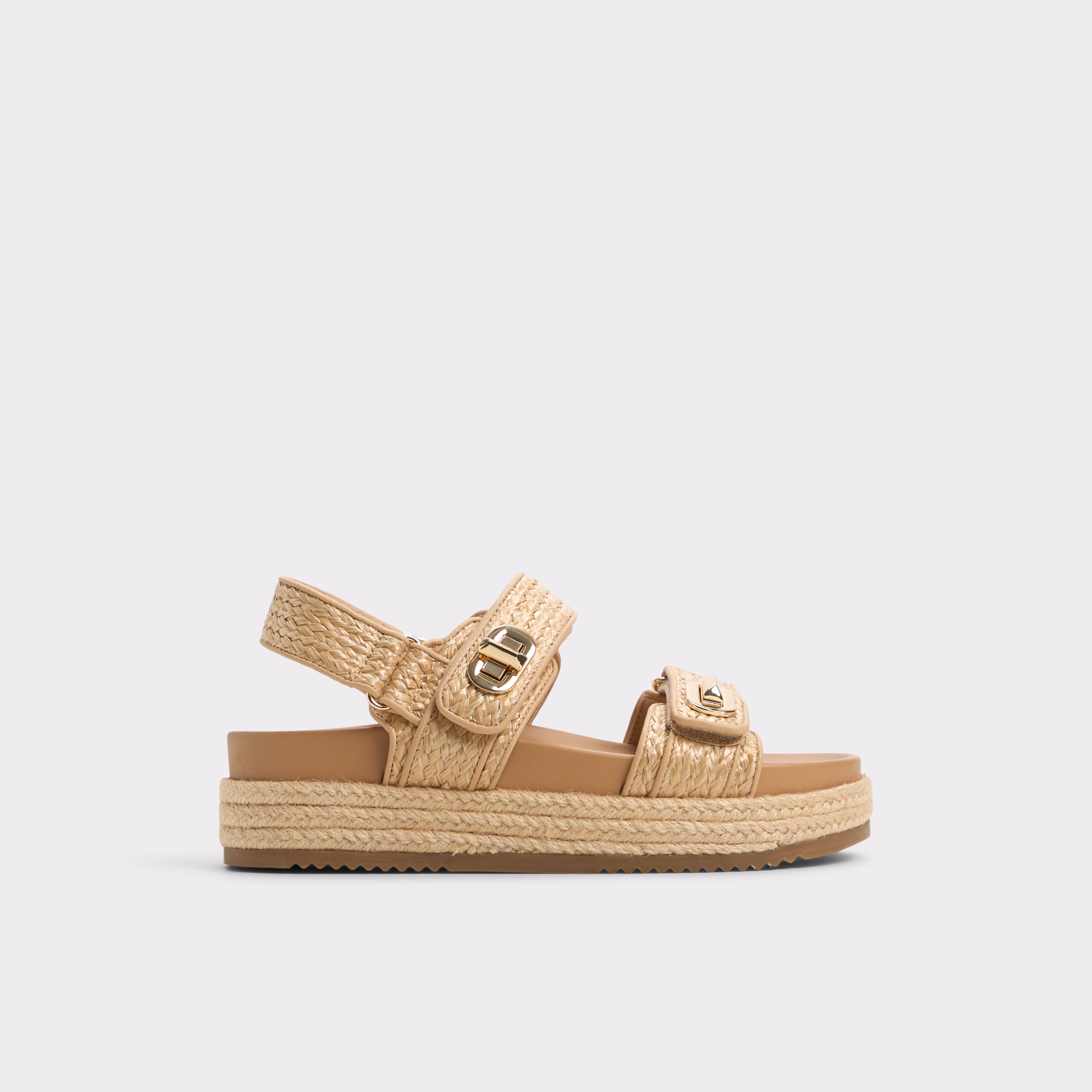【ALDO】ポニー☆メタルオーナメント Tidella スライドサンダル ALDO】ポニー☆メタルオーナメント Tidella スライドサンダル