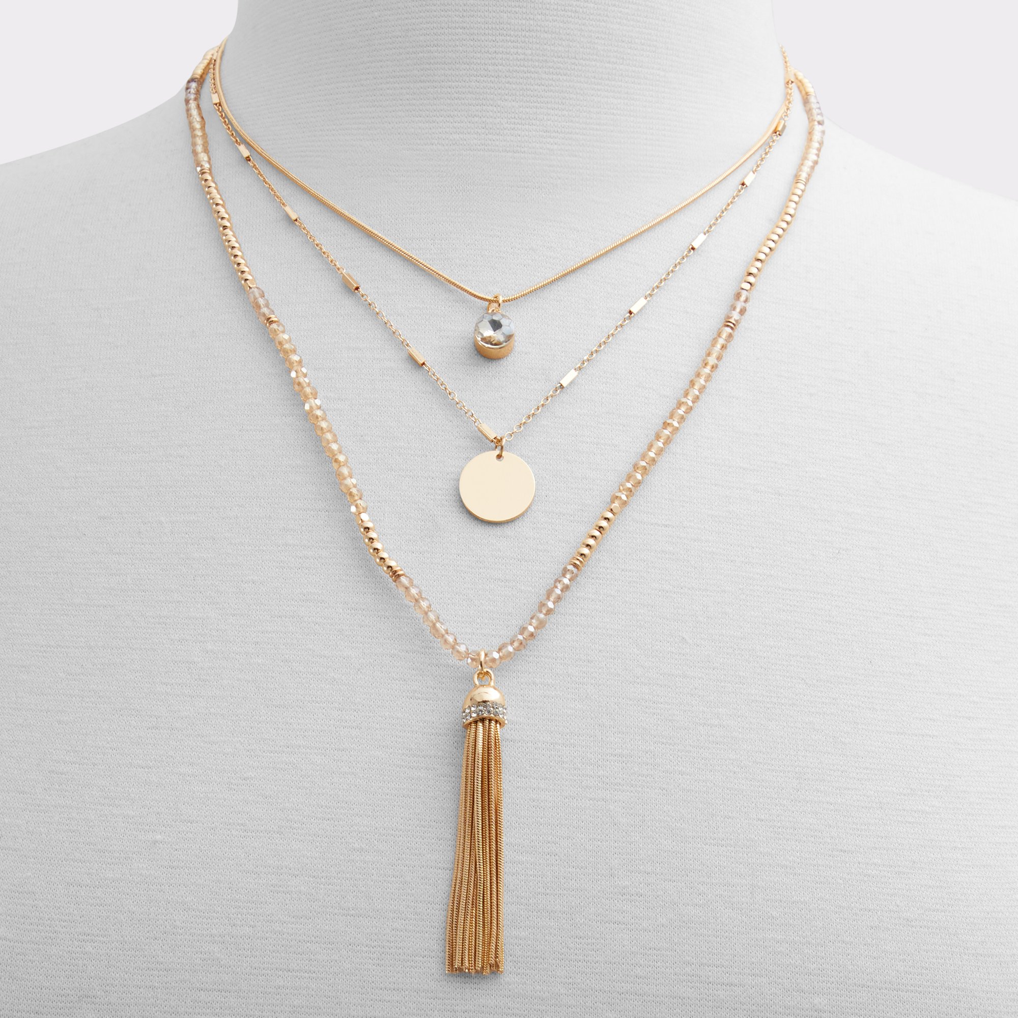 Susien Gold/Clear Multi Women's Necklaces | ALDO Canada