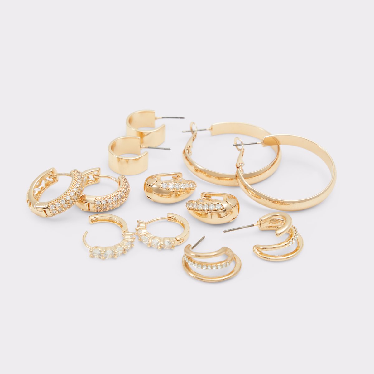 Talalagyn Gold/Clear Multi Women's Earrings | ALDO US