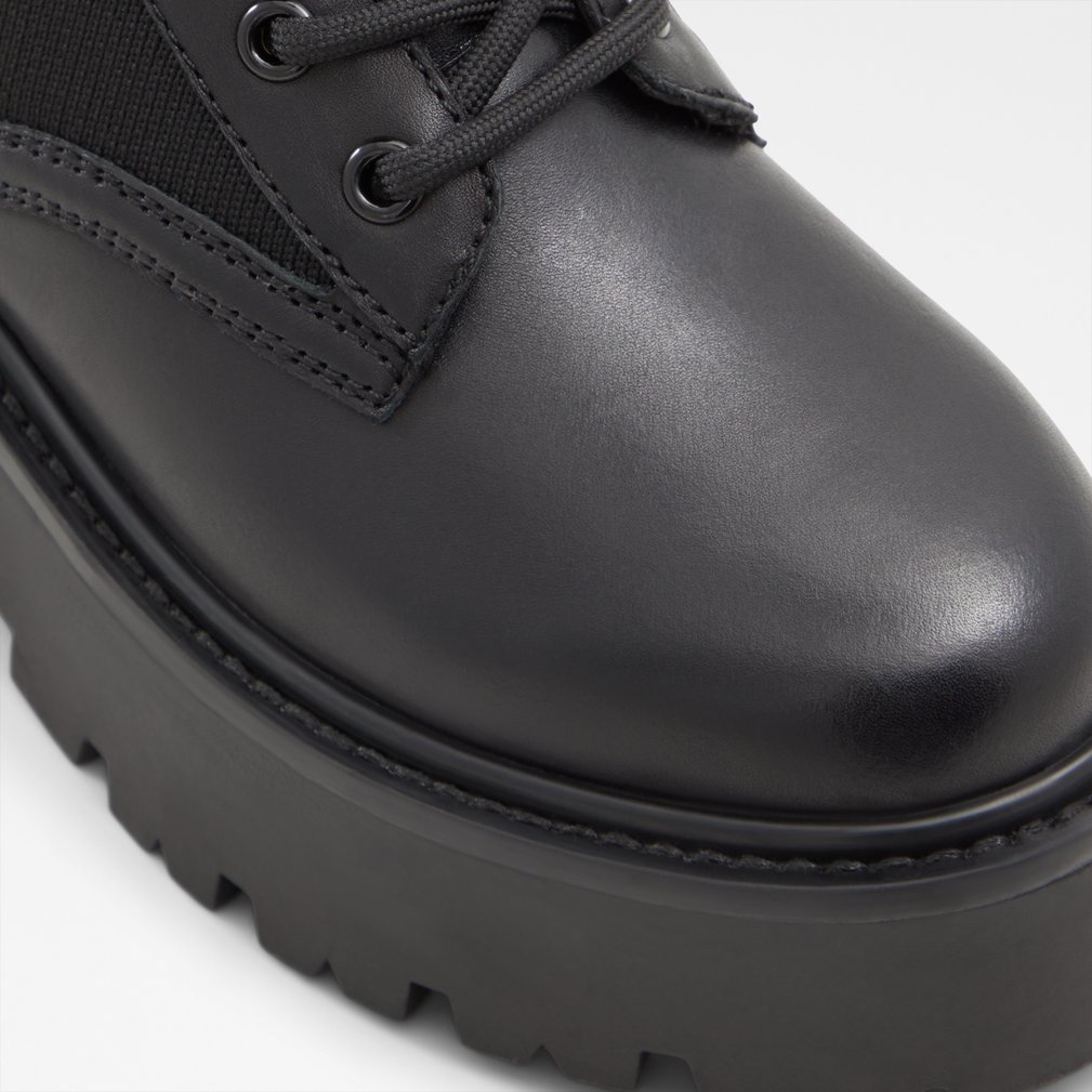 Talaleryknit Black Women's Combat boots | ALDO US