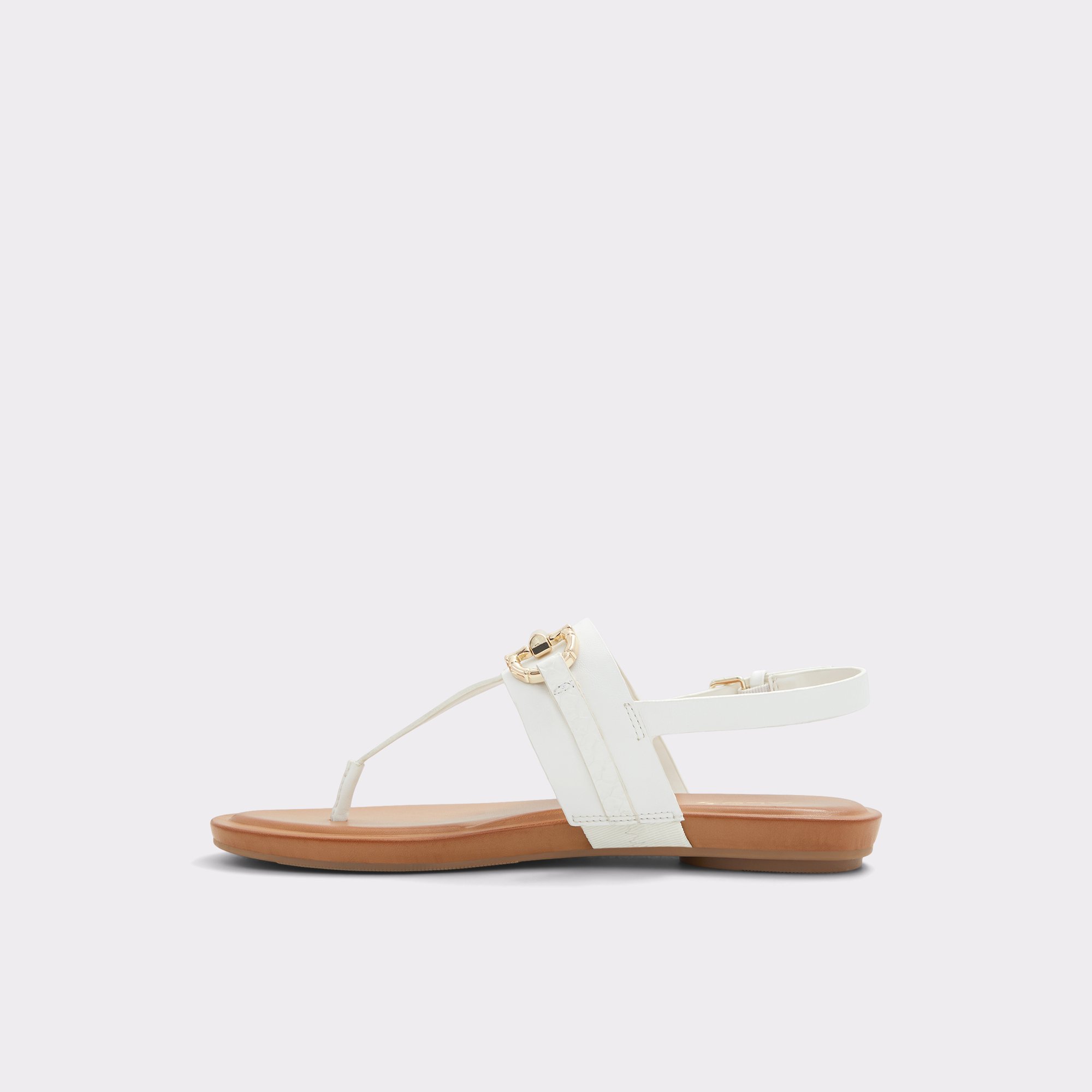 Tany White Women's Flat Sandals | ALDO US