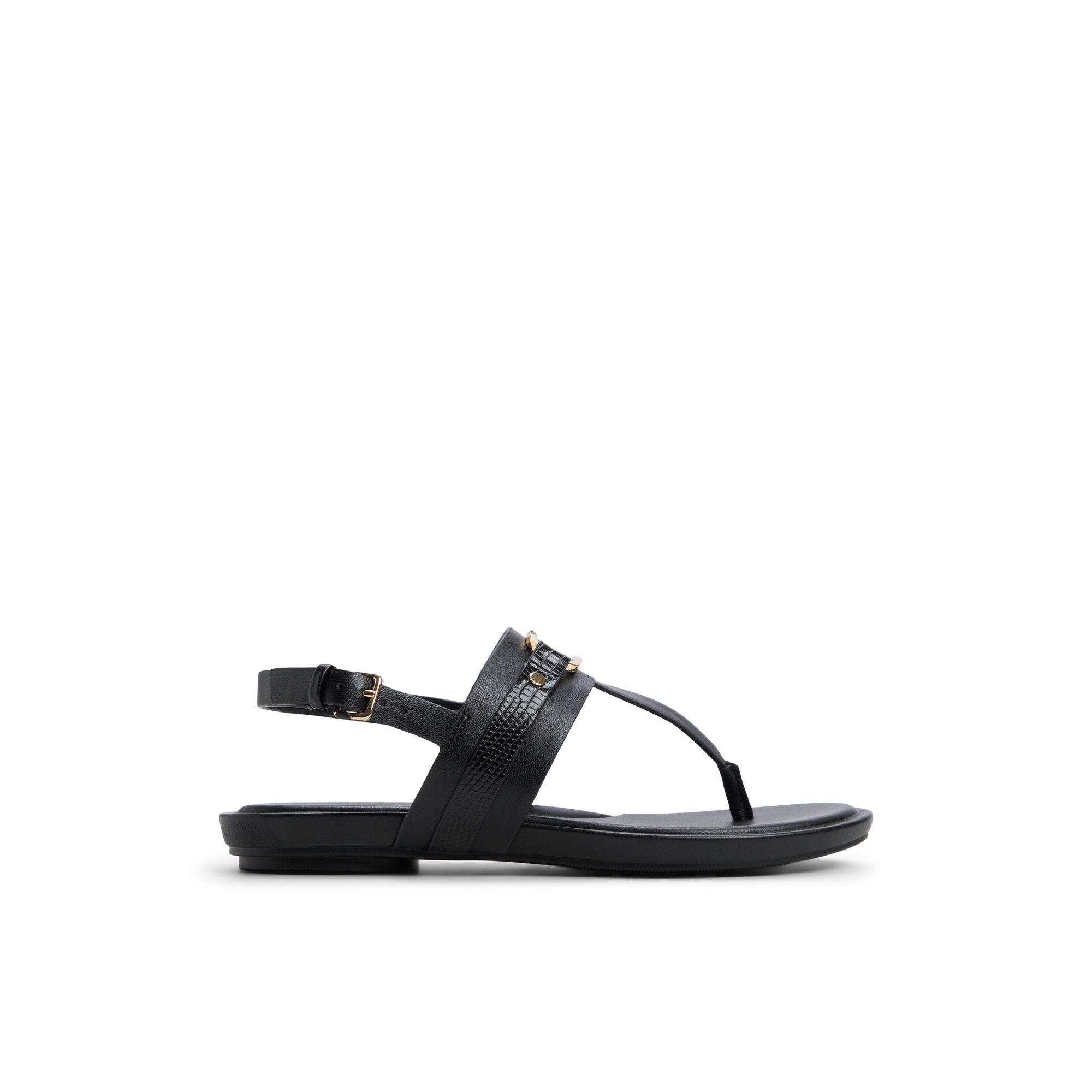 ALDO Taylen - Women's Footbed Sandal Sandals - Black, Size 11
