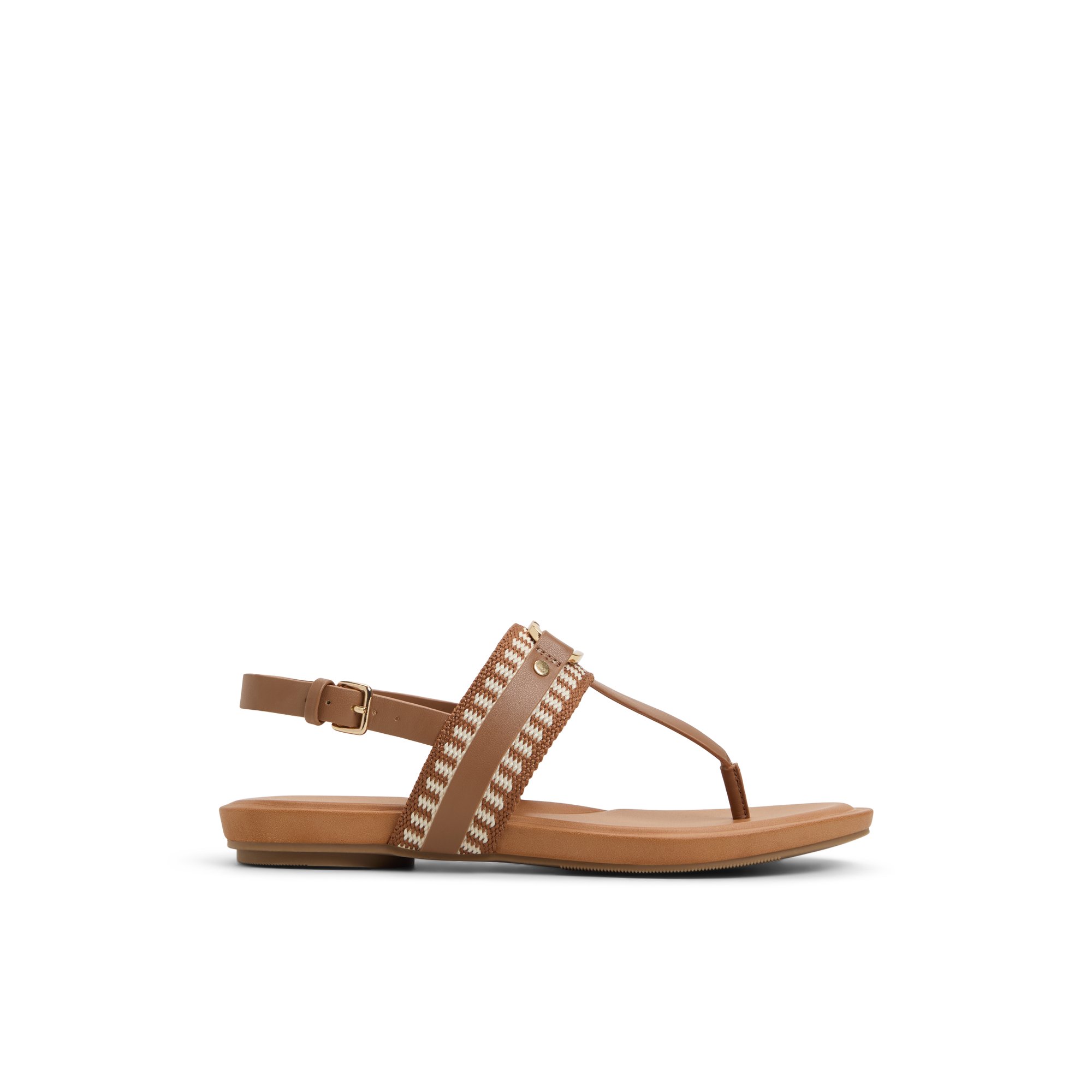 ALDO Taylen - Women's Footbed Sandal Sandals - Brown, Size 5