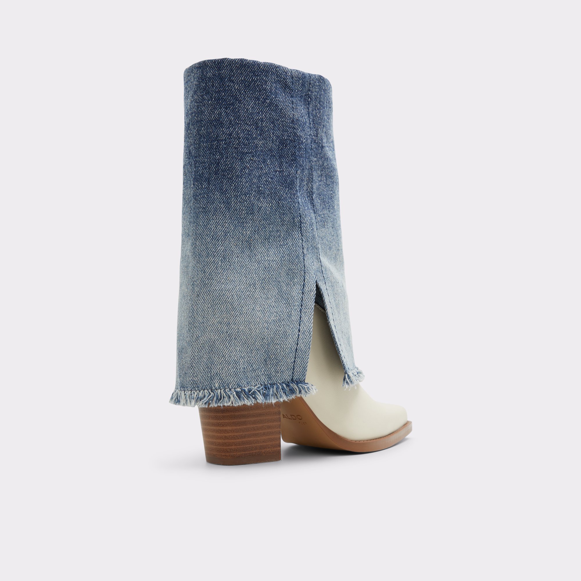 Tayylor Blue/White Combo Women's Western and cowboy boots | ALDO Canada