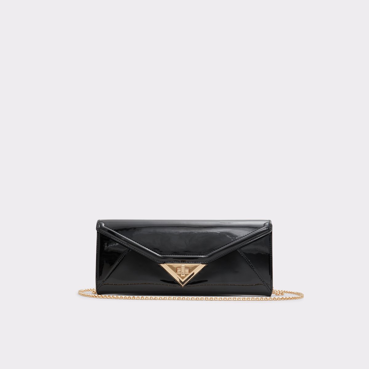 black braided leather Dita clutch bag