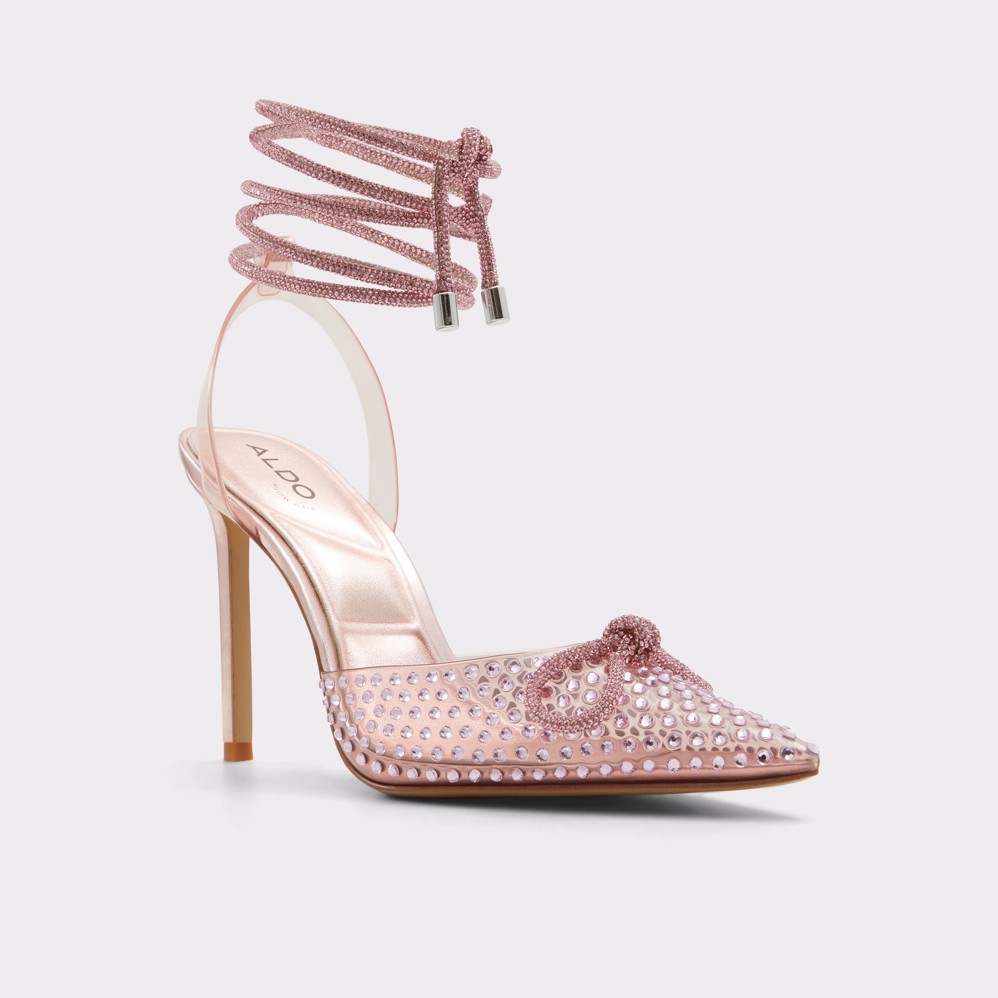 Tenzin Pink Women's Strappy Heels | ALDO US