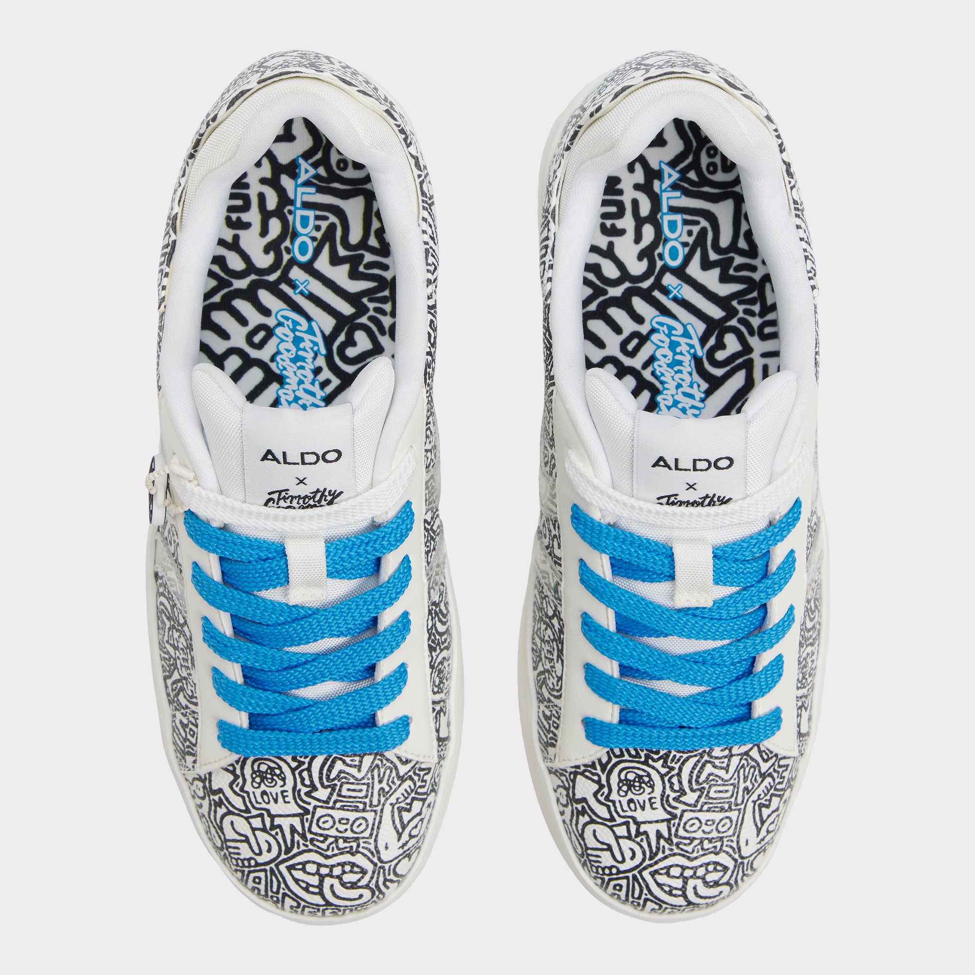 Timothy Goodman White/Black Women's Low top sneakers | ALDO Canada