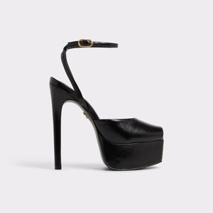 【ALDO】 ★ サンダル ミュール ★ THILA ★ BLACK Thalina Black Women's Platforms & Wedges | ALDO US
