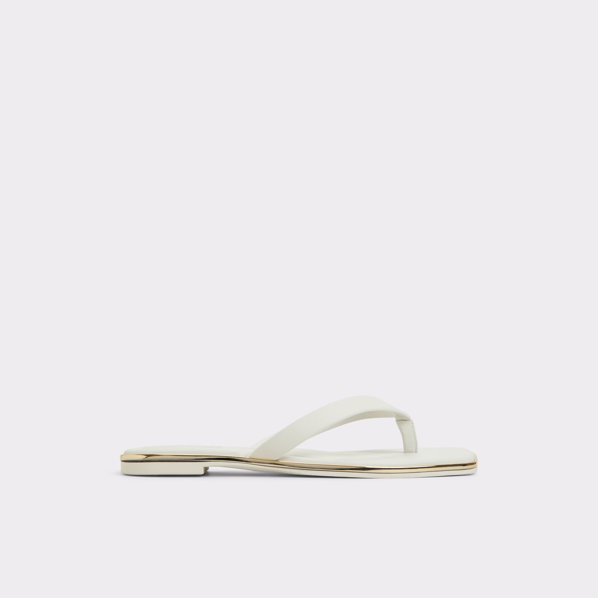 Theao White/Bone Women's Thong Sandals | ALDO Canada