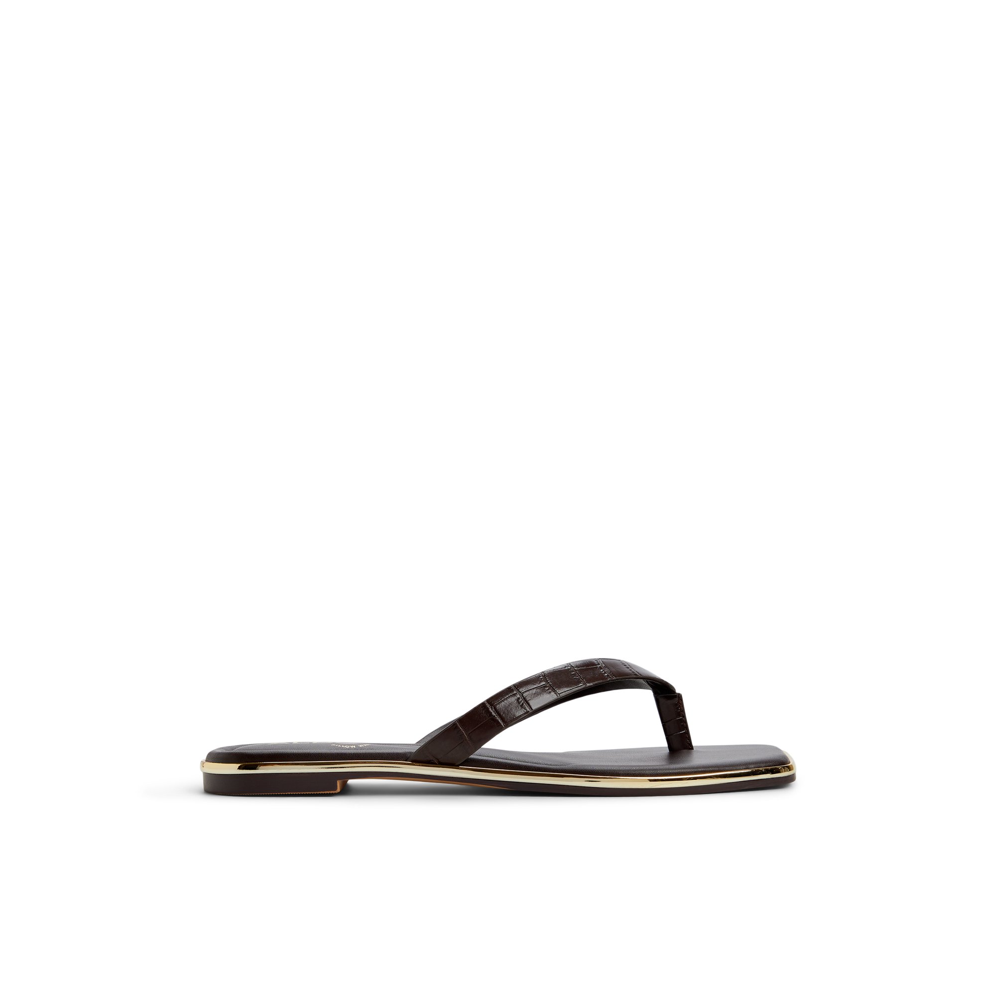 ALDO Theao - Women's Thong Sandal Sandals - Brown, Size 8