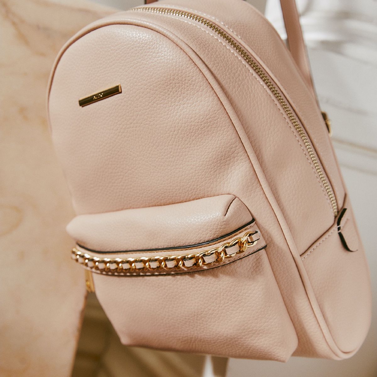 aldo backpack pink