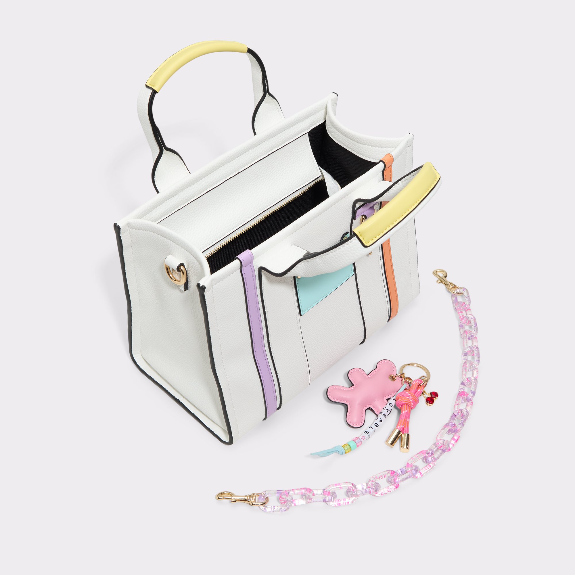 ★ALDO★ Aldo Evicary Satchel Bag White Multi ALDO Eviecarry, White/Multi: Handbags: Amazon.com