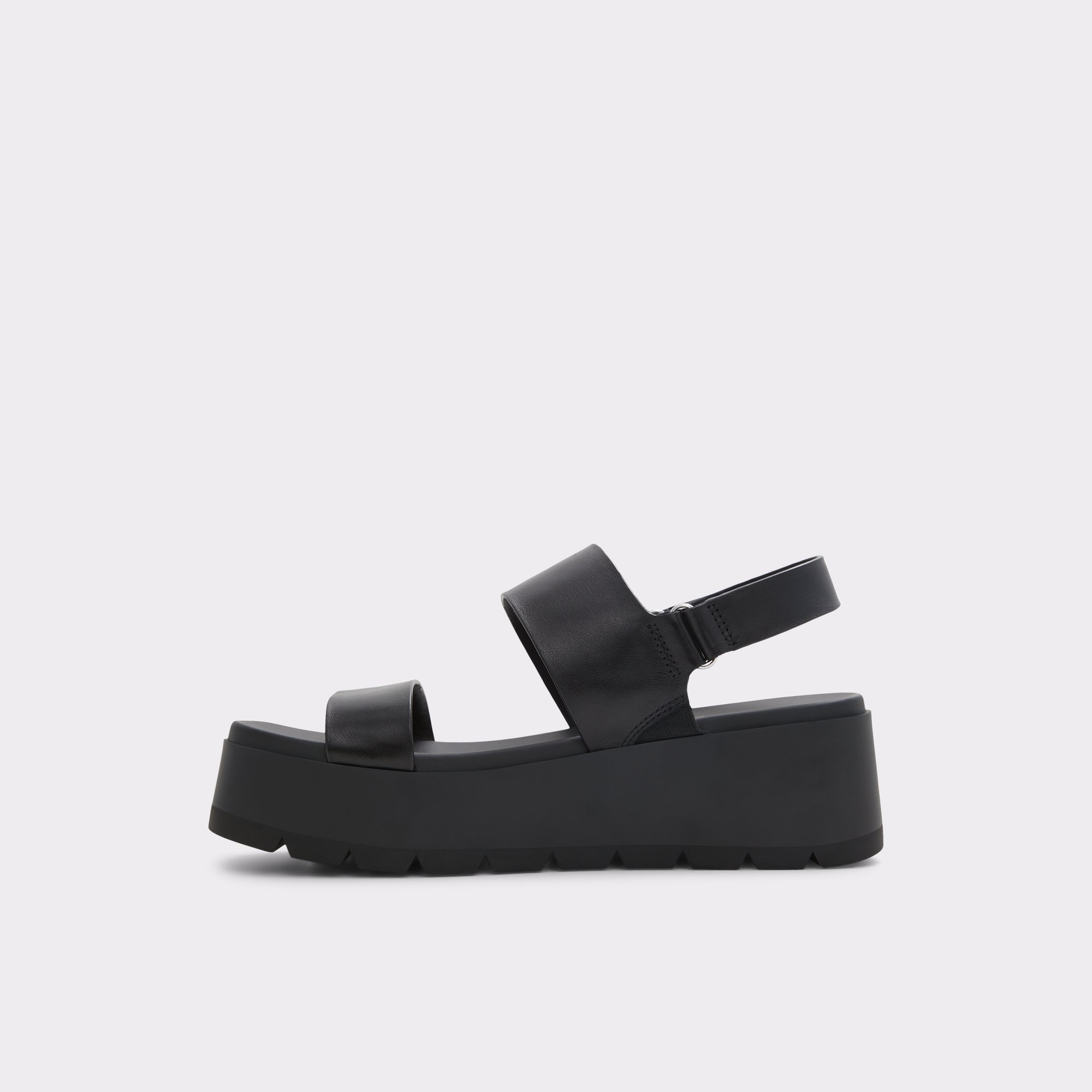 Thila Open Black Women's Platform Sandals | ALDO Canada