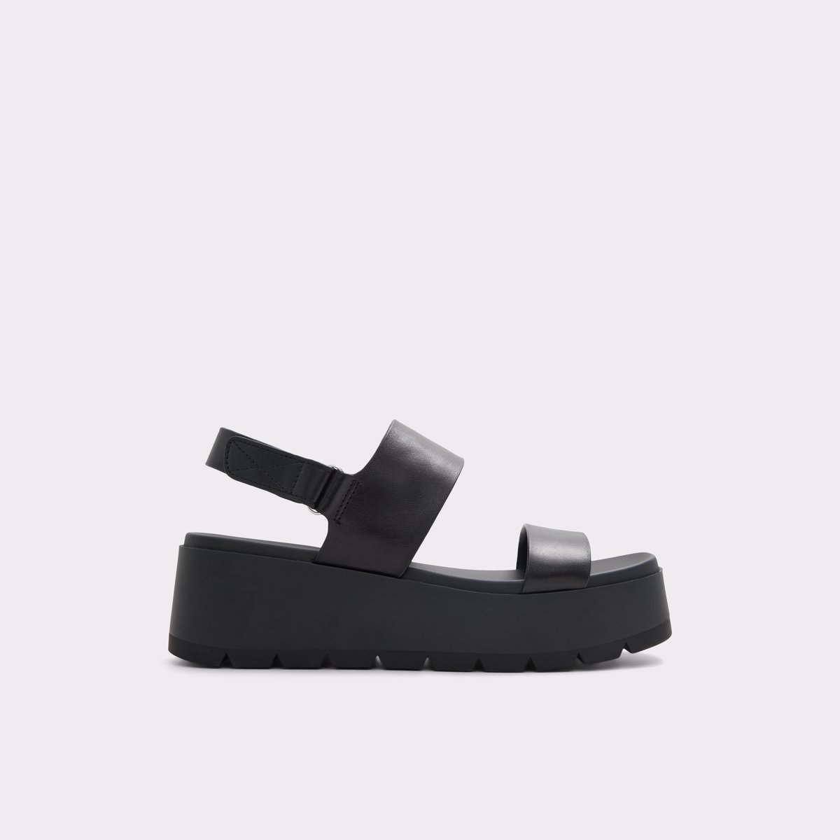 Thila Open Black Women's Platform Sandals | ALDO Canada