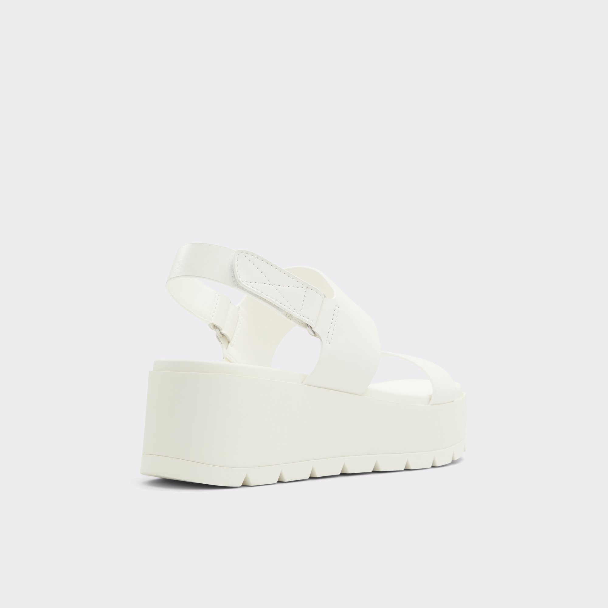 Thila White Synthetic Smooth Women's Platform sandals | ALDO Canada