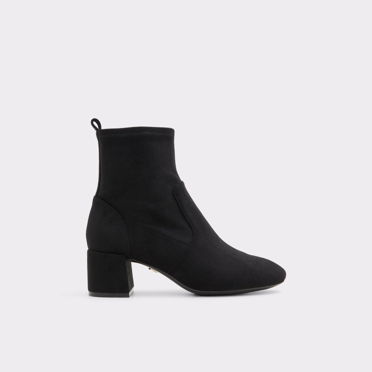 Aldo black suede ankle boots hotsell