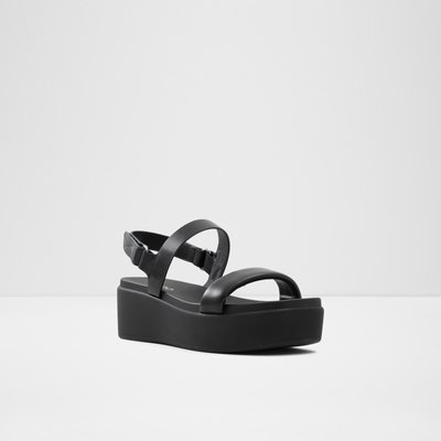 Tisdal Black Women's Platform sandals | ALDO US