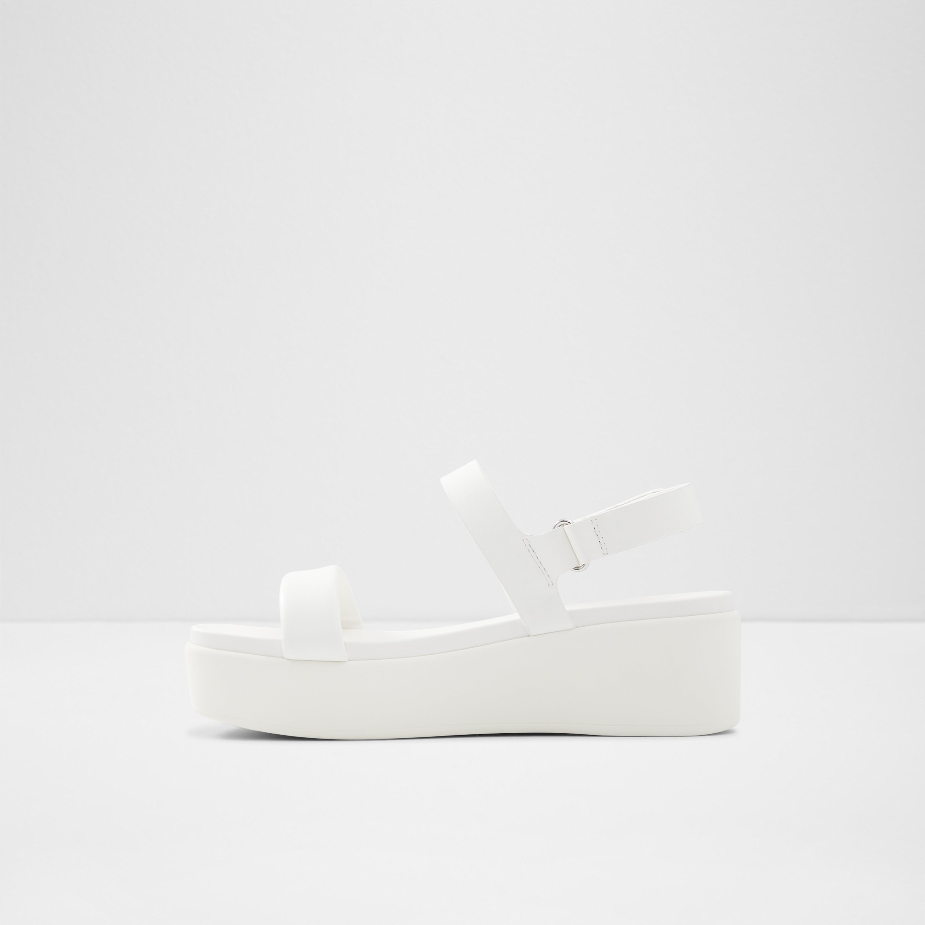 Tisdal Open White Women's Wedges | ALDO US