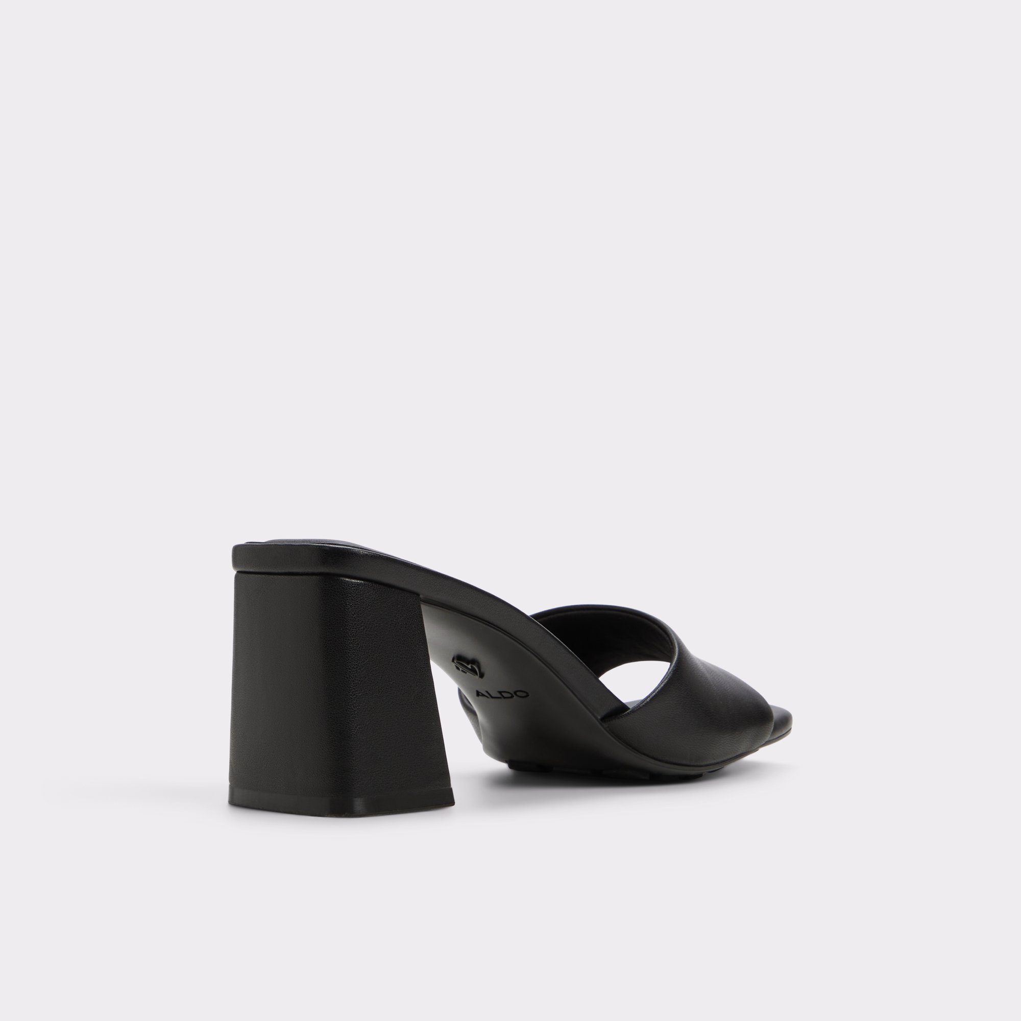 Tisha Noir Femmes Mules a talons | ALDO Canada