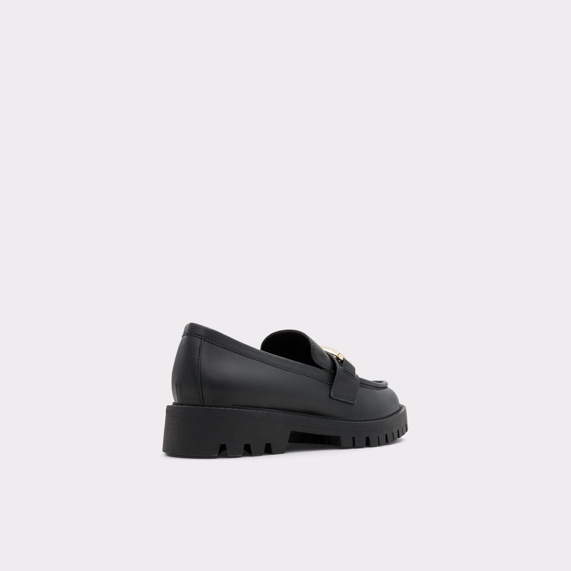 Tobey Black Synthetic Smooth Women's Loafers & Oxfords | ALDO Canada