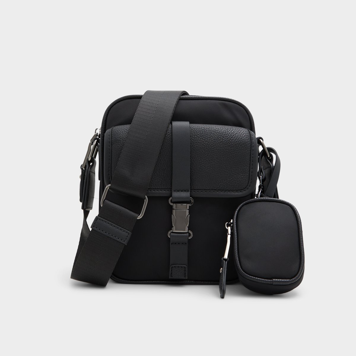 ★TOUT Y EST★ Buckle Cross Bag BlackQP123ABG33 QP123ABG33_B BAGS – TOUT Y EST