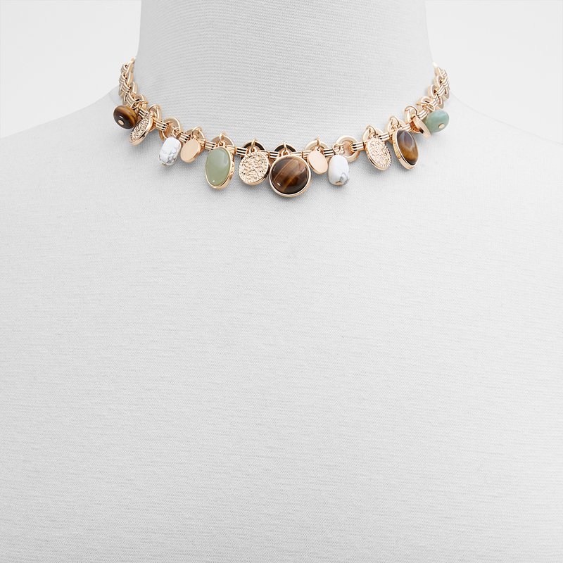 treasures collar de mujer-marron_brown