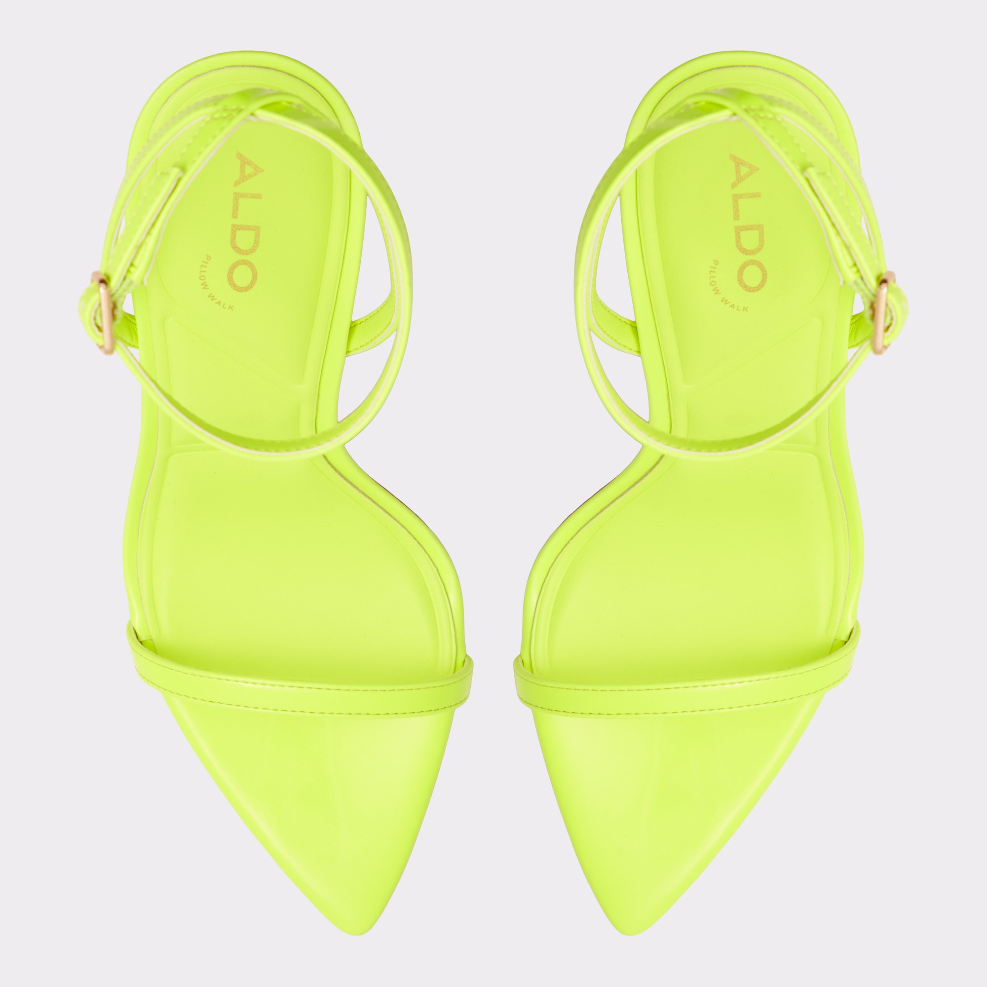Tulipa Bright Yellow Women's Strappy sandals | ALDO US